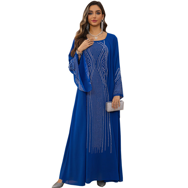 Middle Eastern Long Robe,Women’s Plus Size Evening Dress