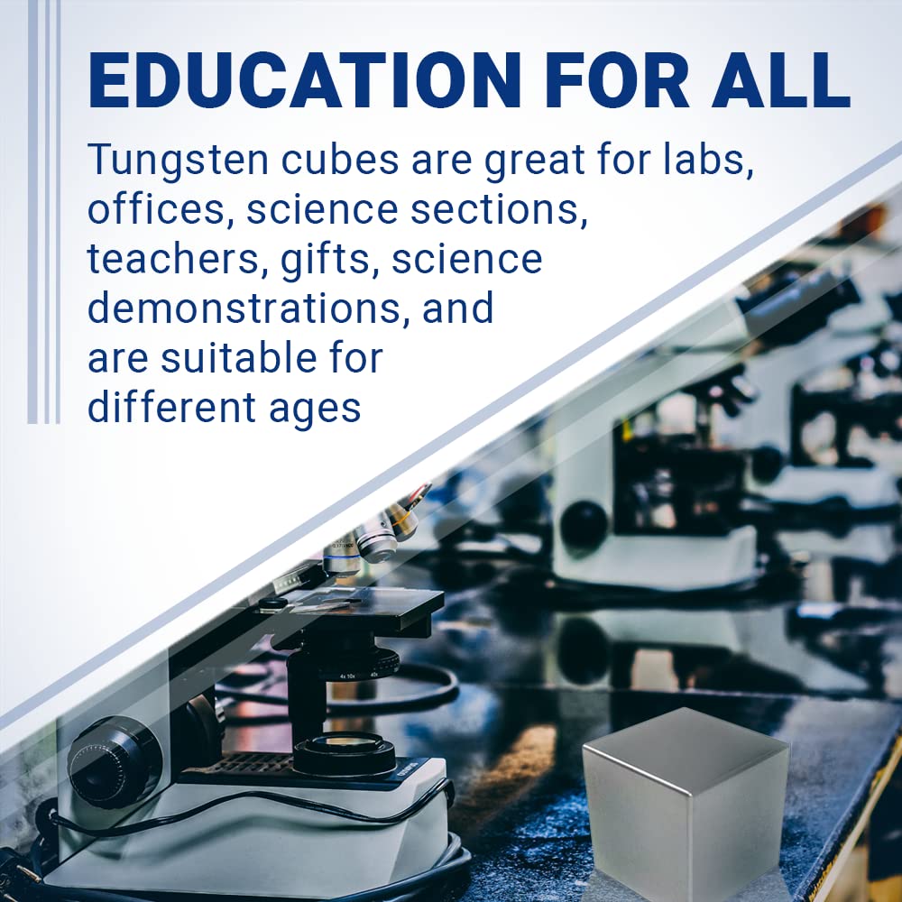 Tungsten Cube 1.5 Inch – 1 Kilogram | Midwest Tungsten Service