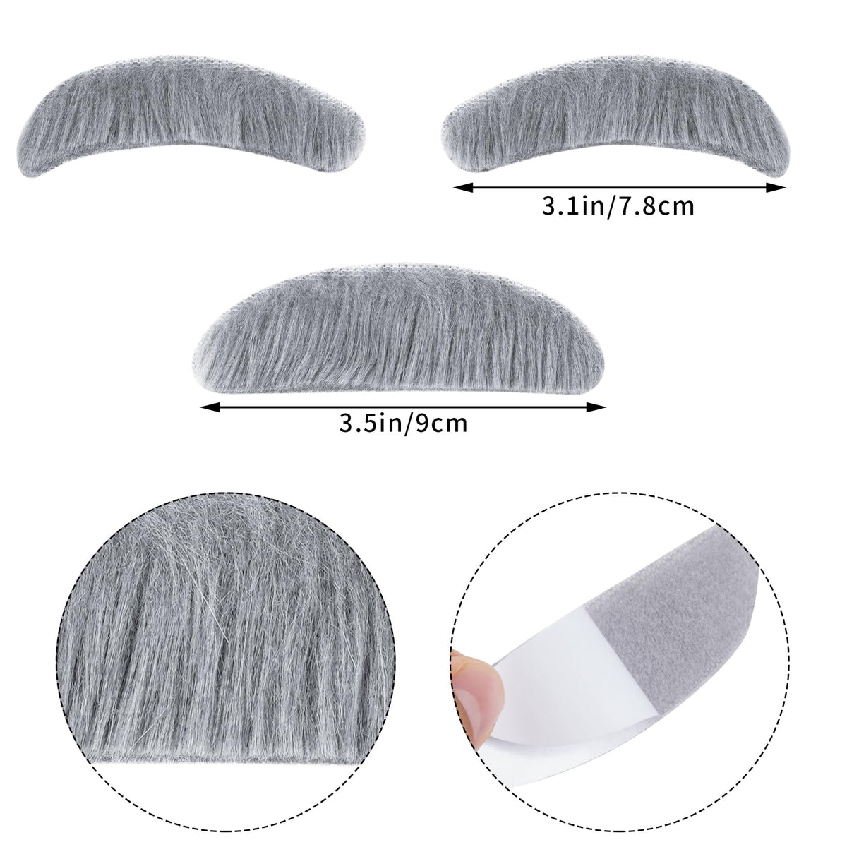 Mifengda Kids Old Man Costume – 1920s Grandpa Dress-Up for Boys