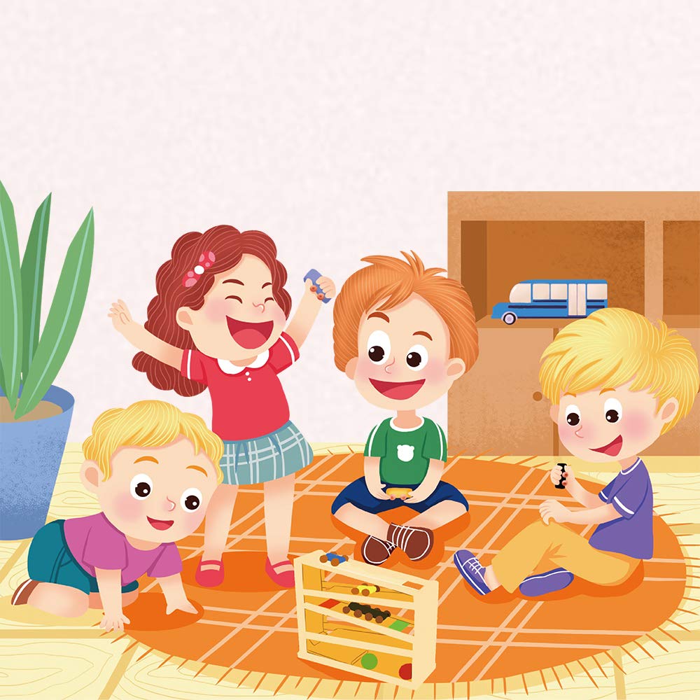 Migargle Wooden Ramp Racer – Toddler Race Track with 3 Wood Cars & 2 Balls | Gifts for Ages 1–3