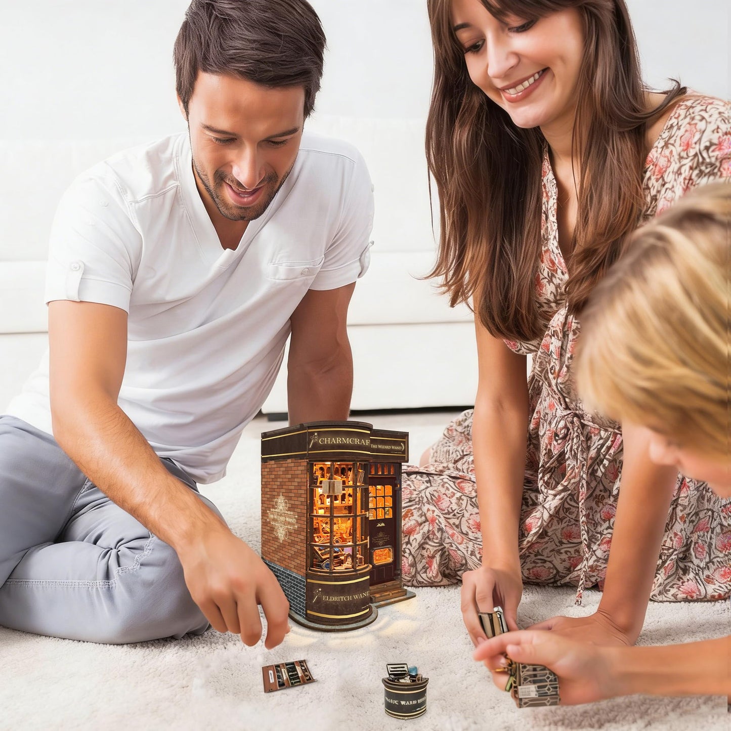 Miggley Book Nook Kit for Adults — DIY Miniature House Puzzle | Magic Wand Shop