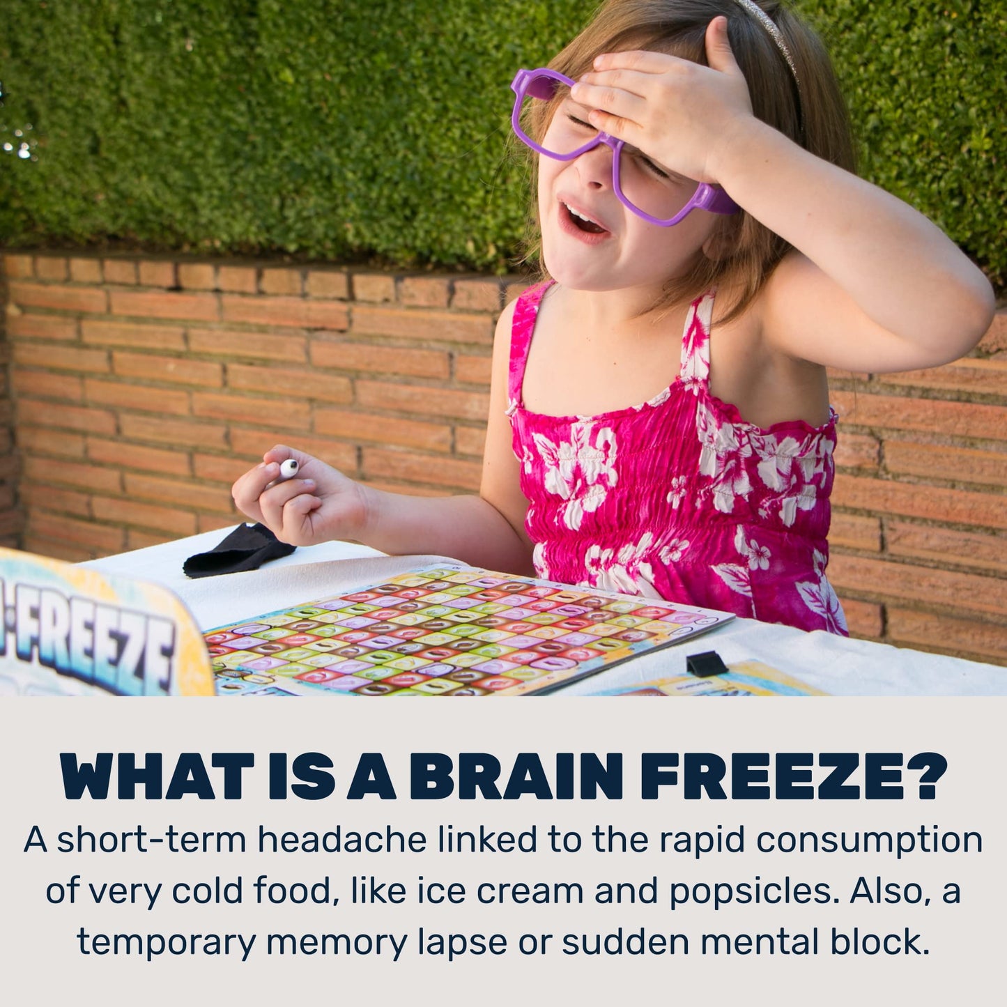 Mighty Fun! Brain Freeze Board Game – Fast Memory & Deduction for Kids & Families | Ages 5+