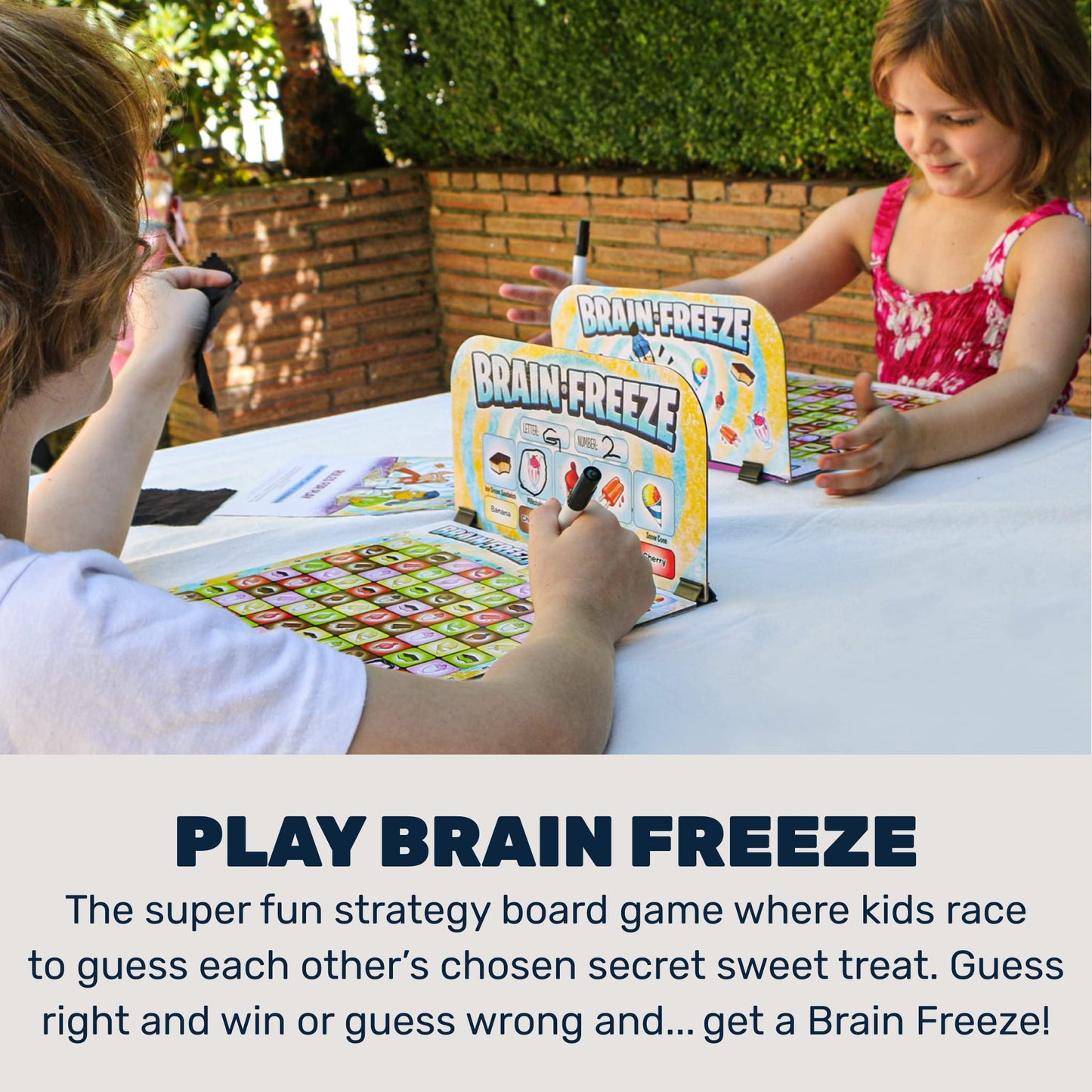 Mighty Fun! Brain Freeze Board Game – Fast Memory & Deduction for Kids & Families | Ages 5+