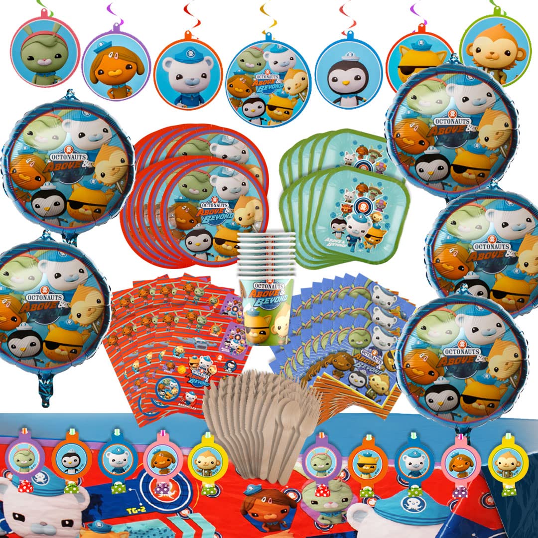 Mighty Mojo Octonauts Above and Beyond Party Kit – 100+ Pieces