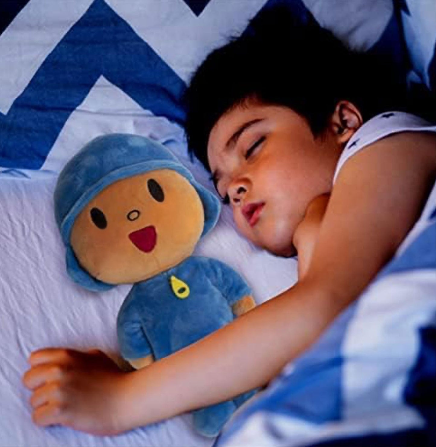 Mighty Mojo Pocoyo Plush Doll - 11 Inch Officially Licensed Bedtime Plush for Toddlers and Kids