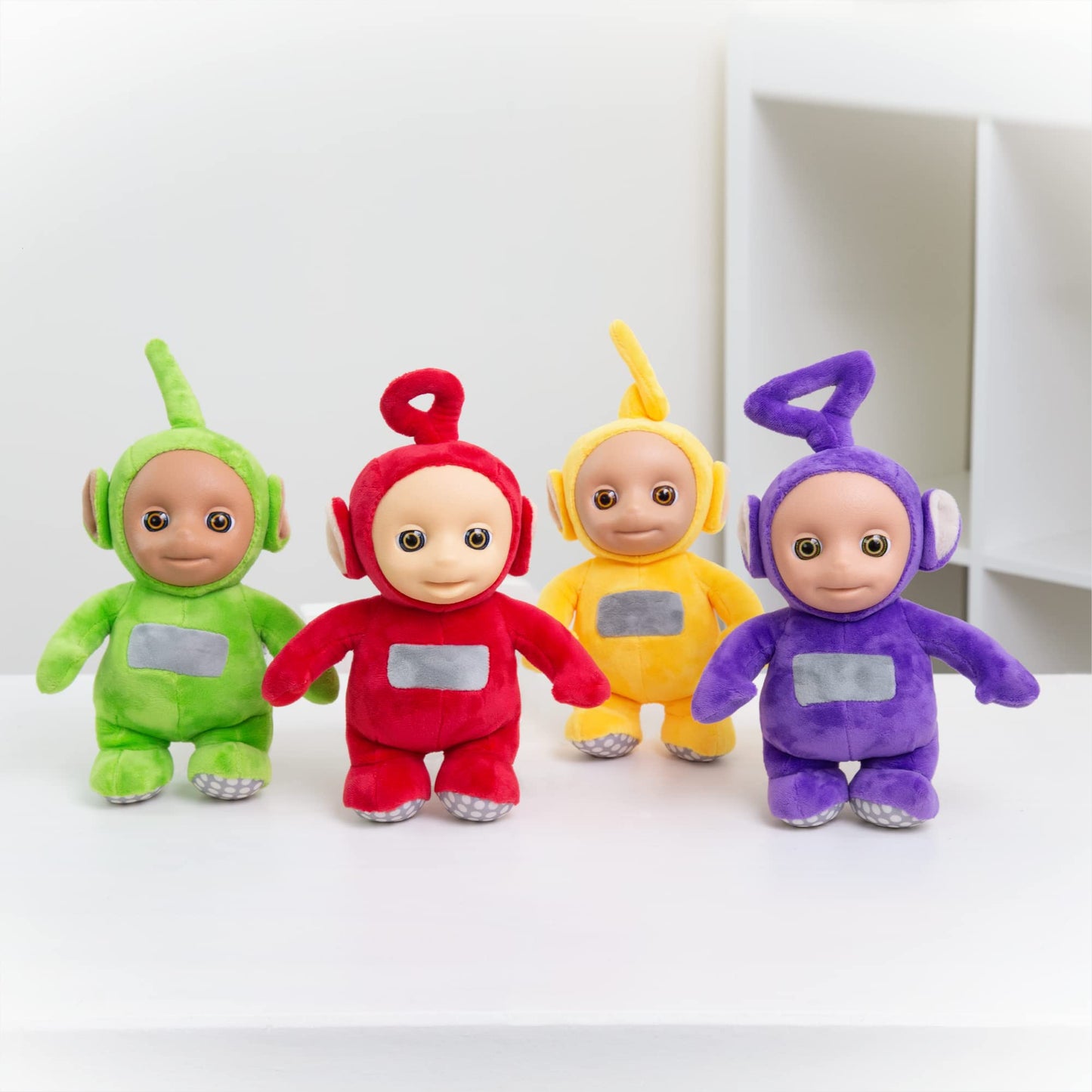 Mighty Mojo Teletubbies Talking Plush Collector Pack – 4 Officially Licensed 11-Inch Dolls