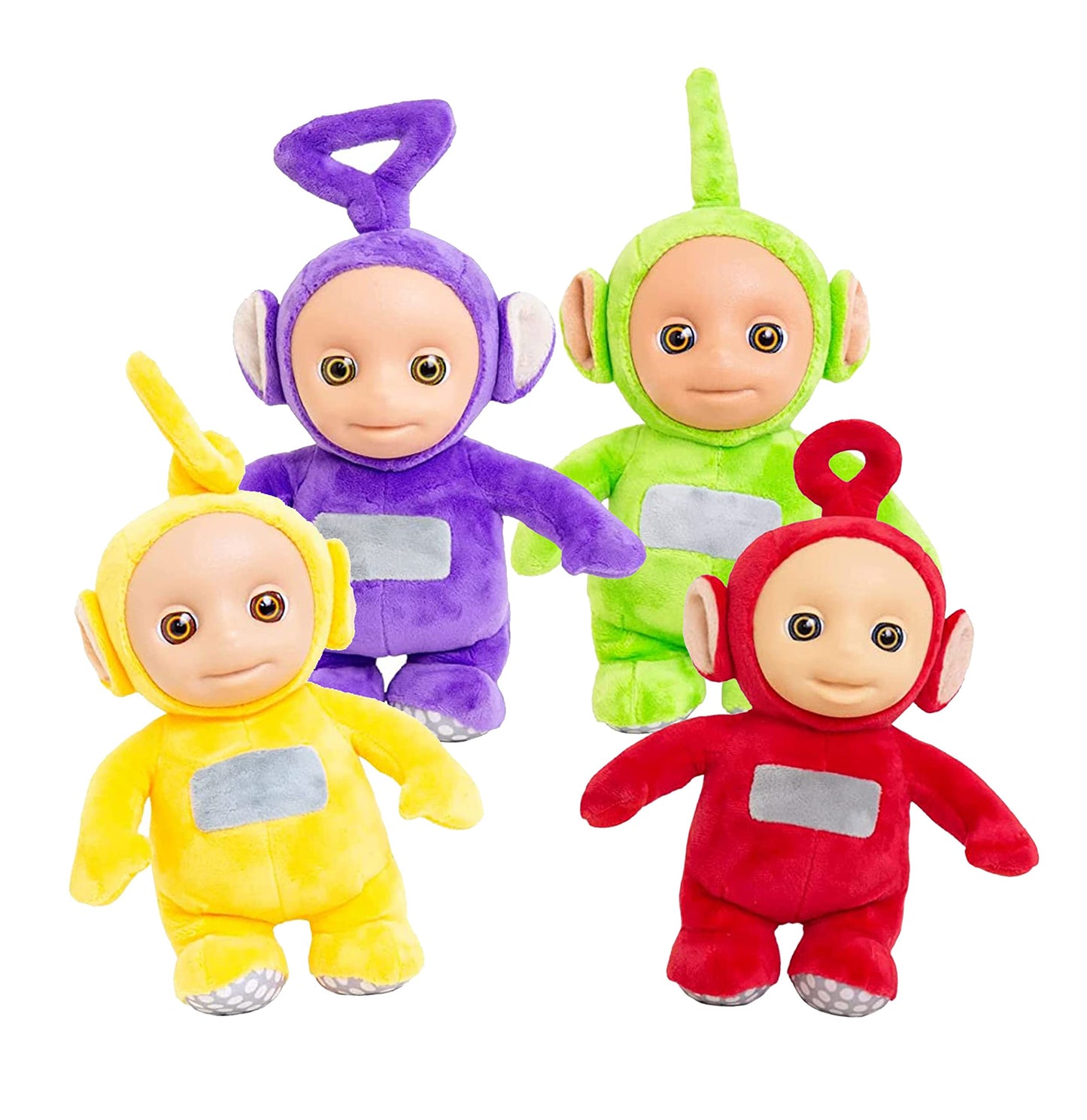 Mighty Mojo Teletubbies Talking Plush Collector Pack – 4 Officially Licensed 11-Inch Dolls