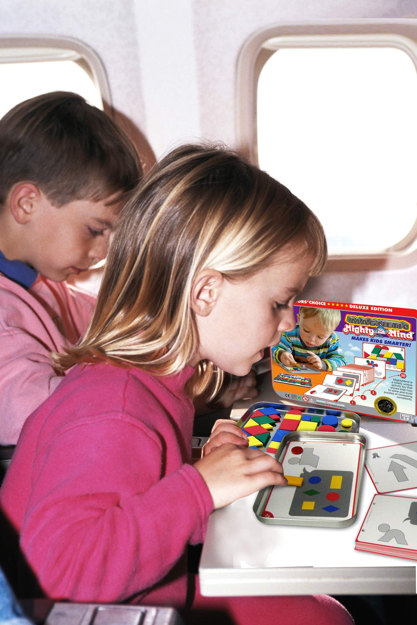MIGHTY MIND MightyMind Deluxe Magnetic Edition – Build Logical Thinking with Color-Coded Puzzles