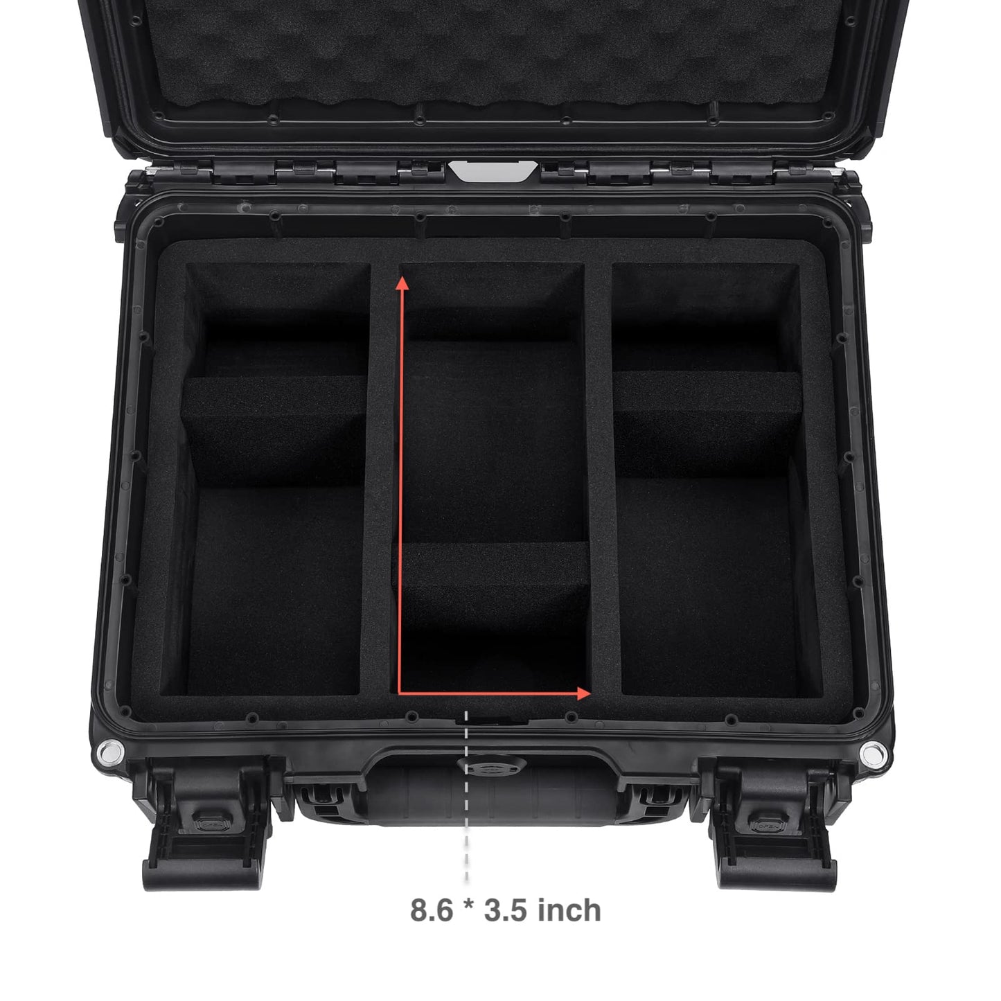 Migitec Waterproof Graded Card Storage Box — 102 Slabs Capacity, Fits PSA/CSG/CGC/SGC