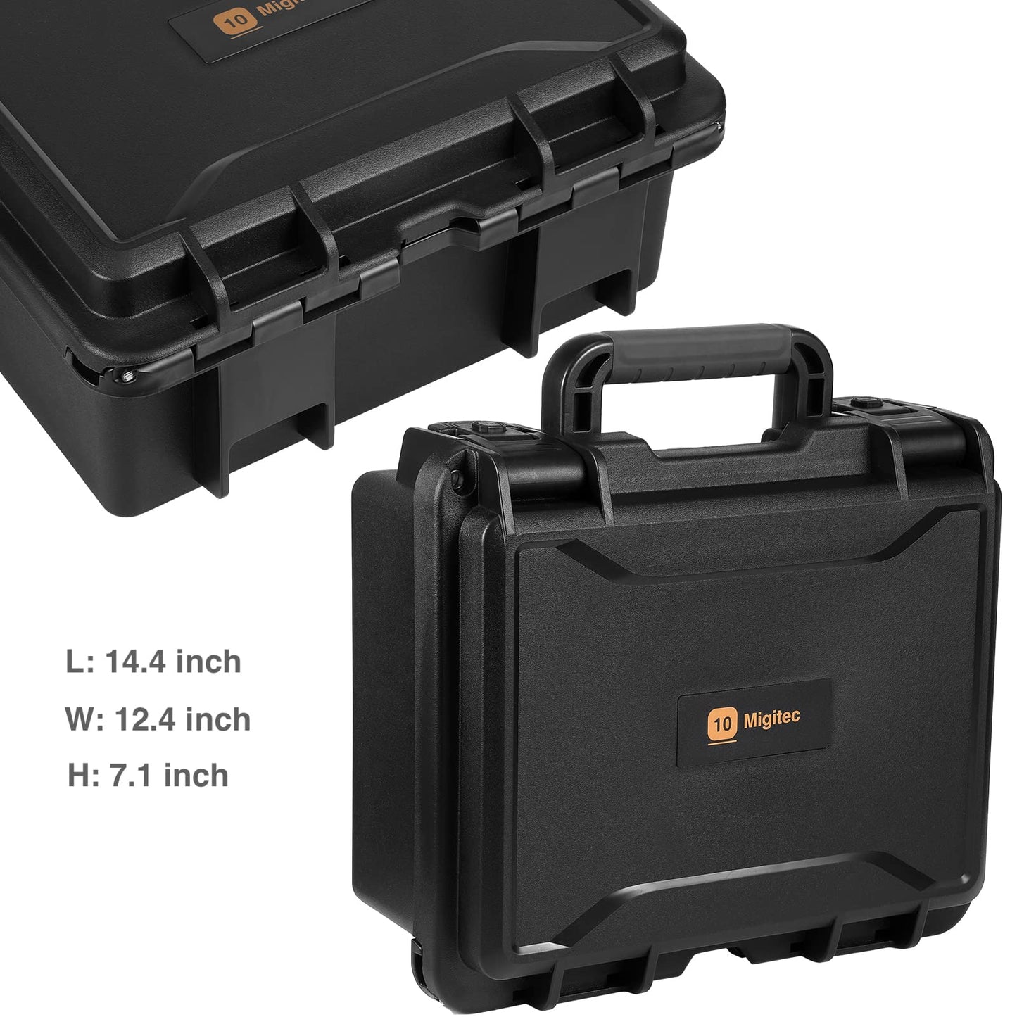 Migitec Waterproof Graded Card Storage Box — 102 Slabs Capacity, Fits PSA/CSG/CGC/SGC