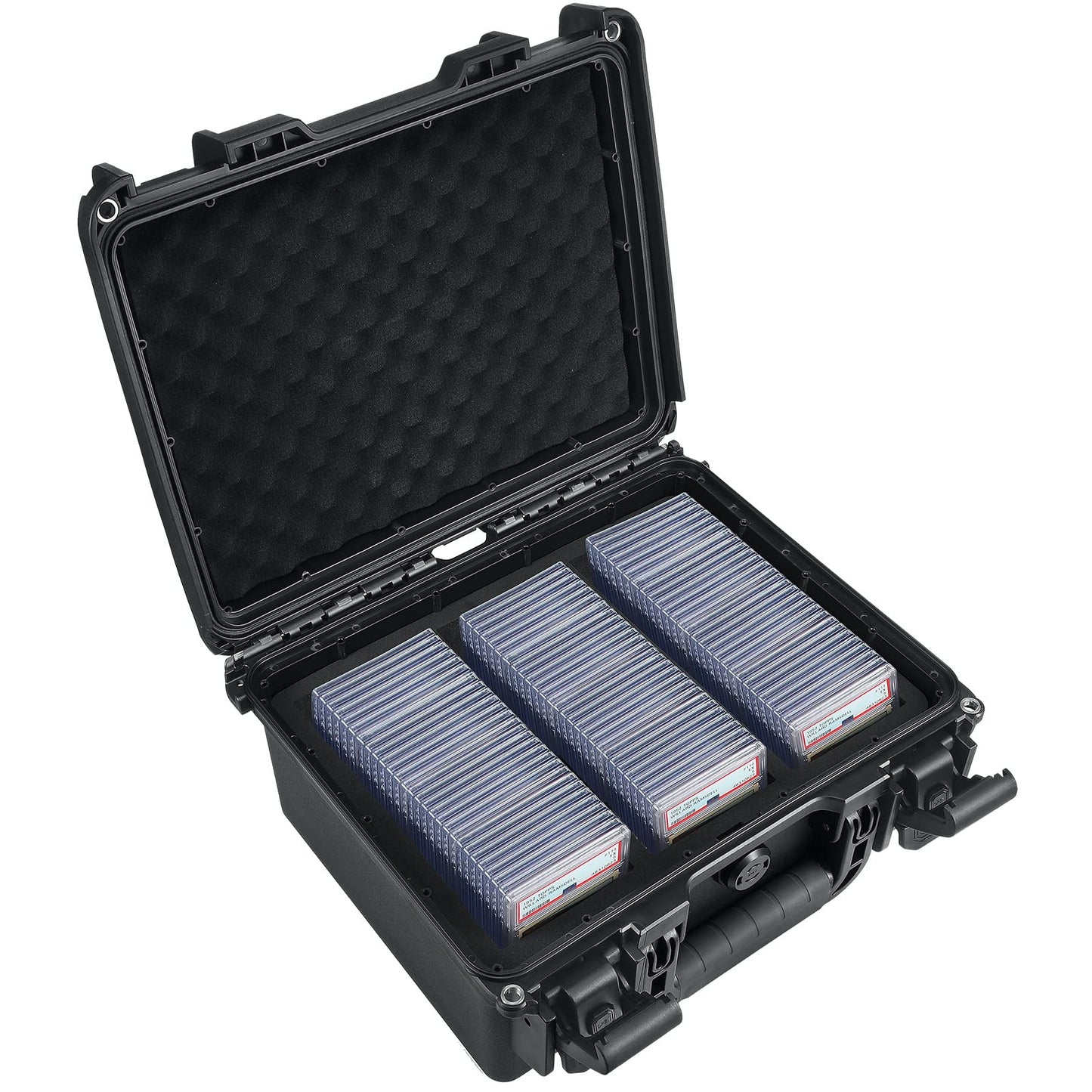 Migitec Waterproof Graded Card Storage Box — 102 Slabs Capacity, Fits PSA/CSG/CGC/SGC