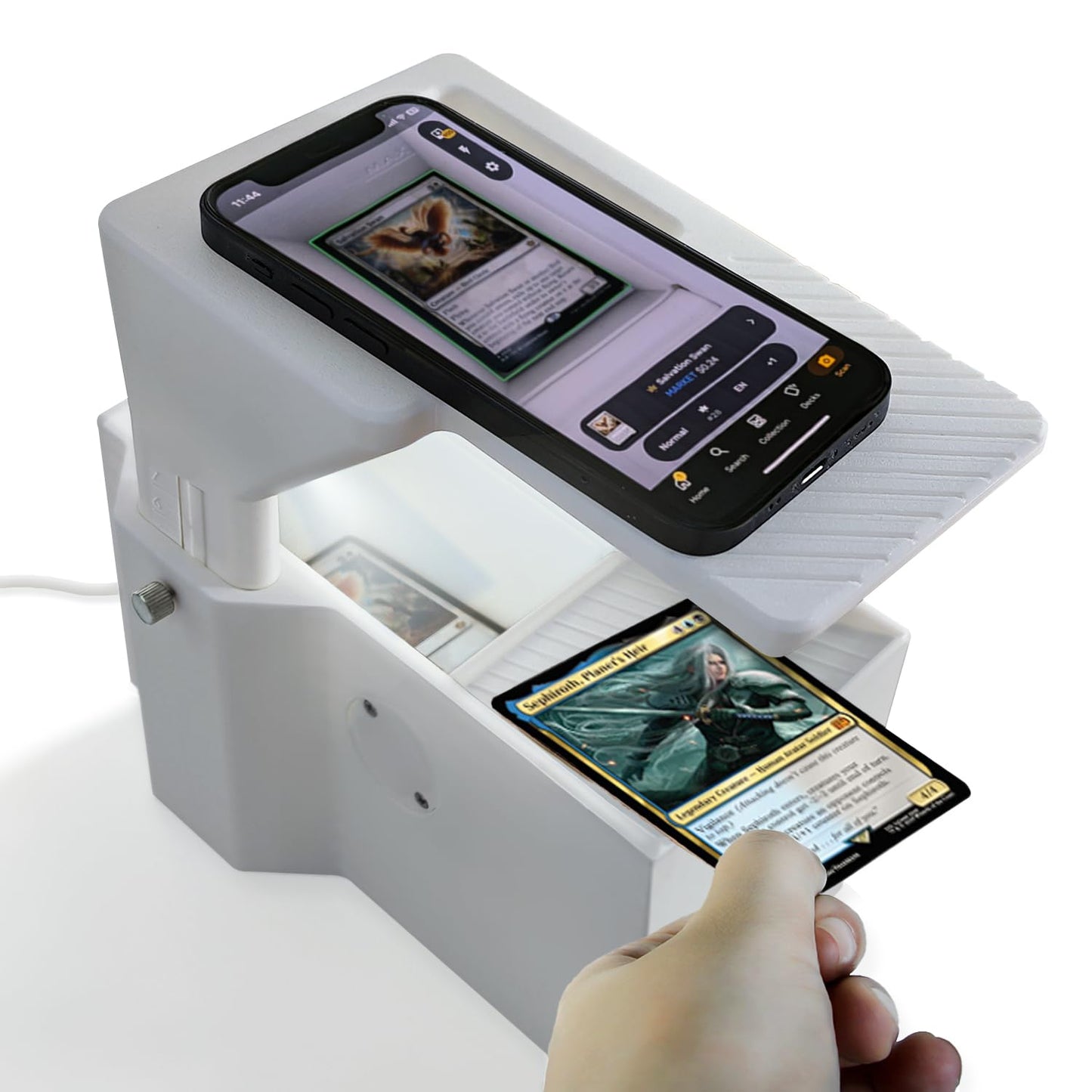 MildLion Scanstand for Standard Size Trading Cards – MTG Card Scanner with ManaBox