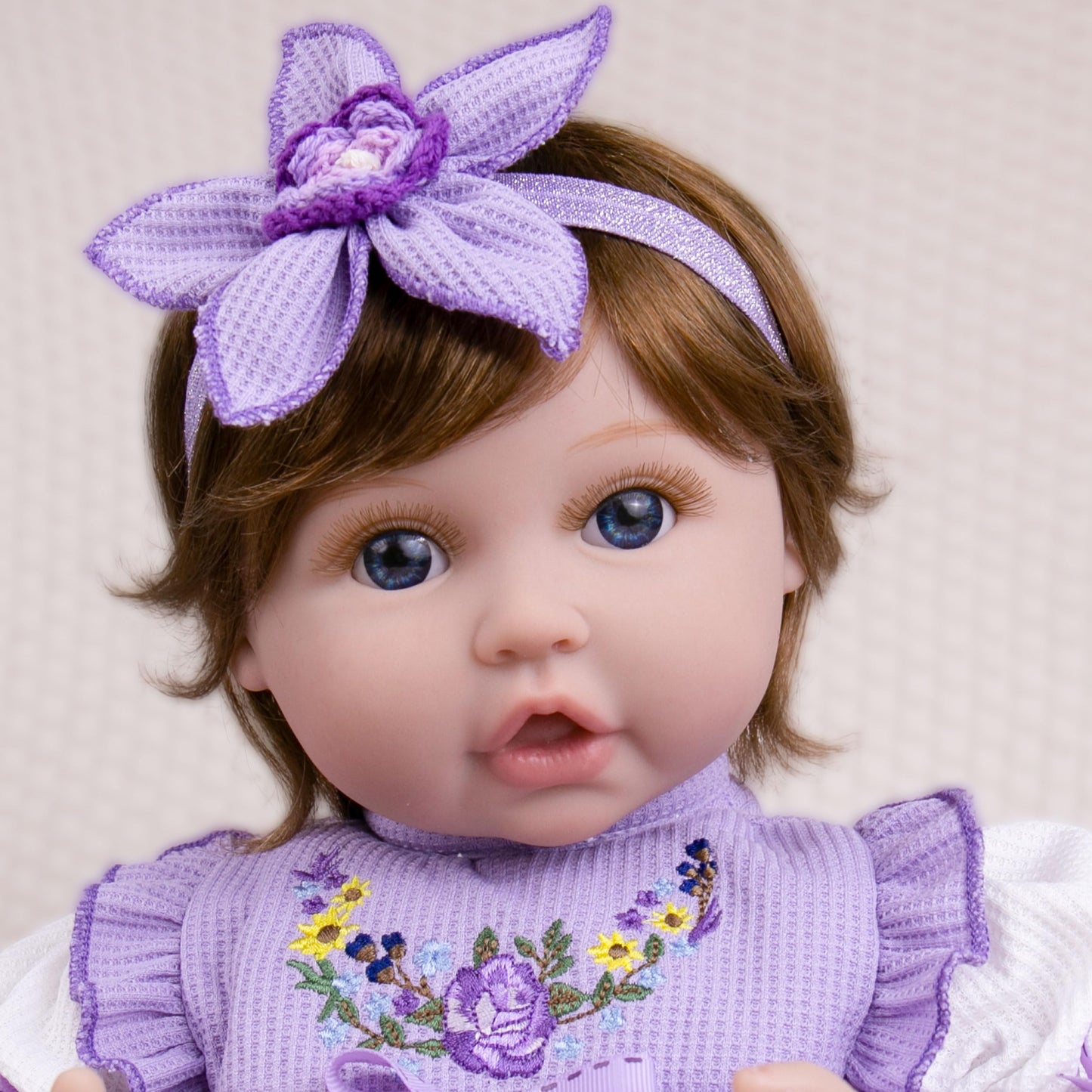 Milidool Lifelike Reborn Baby Dolls - 22-Inch Realistic Baby Girl with Complete Accessories