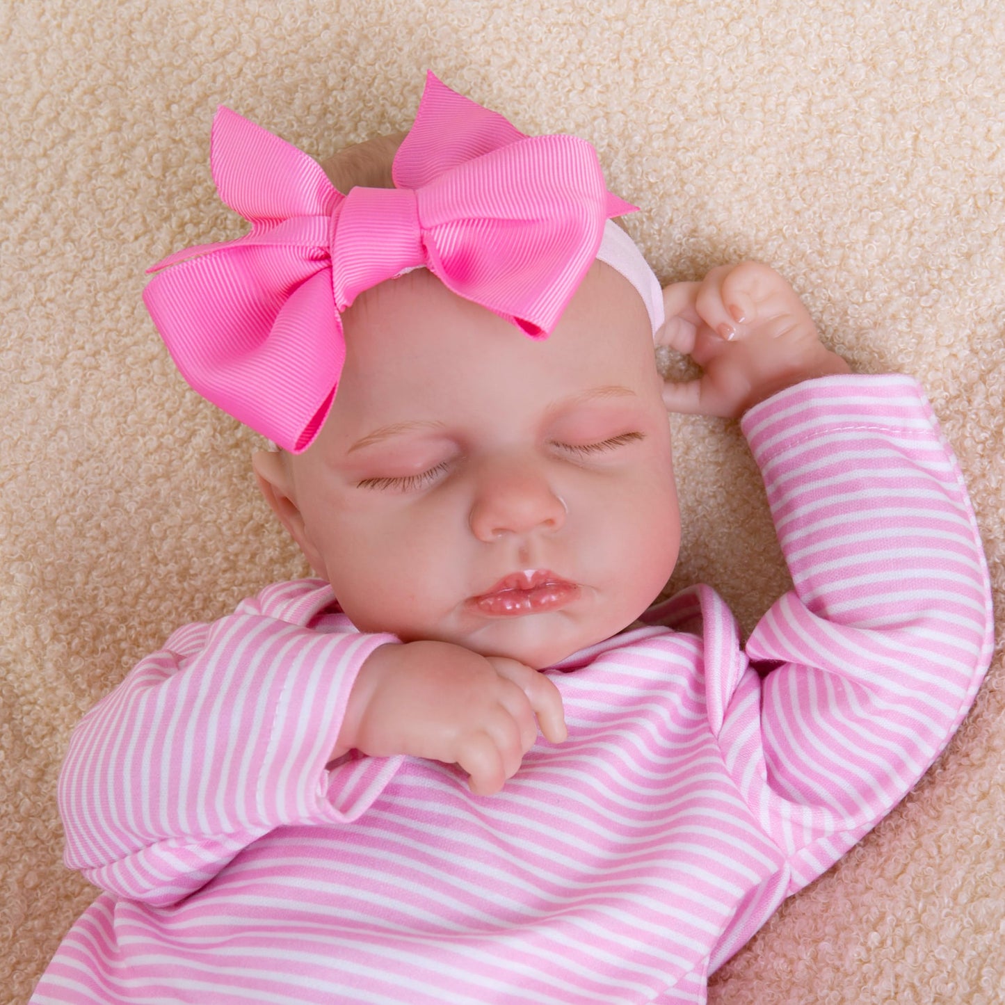 Milidool Lifelike Reborn Baby Doll Girl - 20-Inch with Complete Accessories