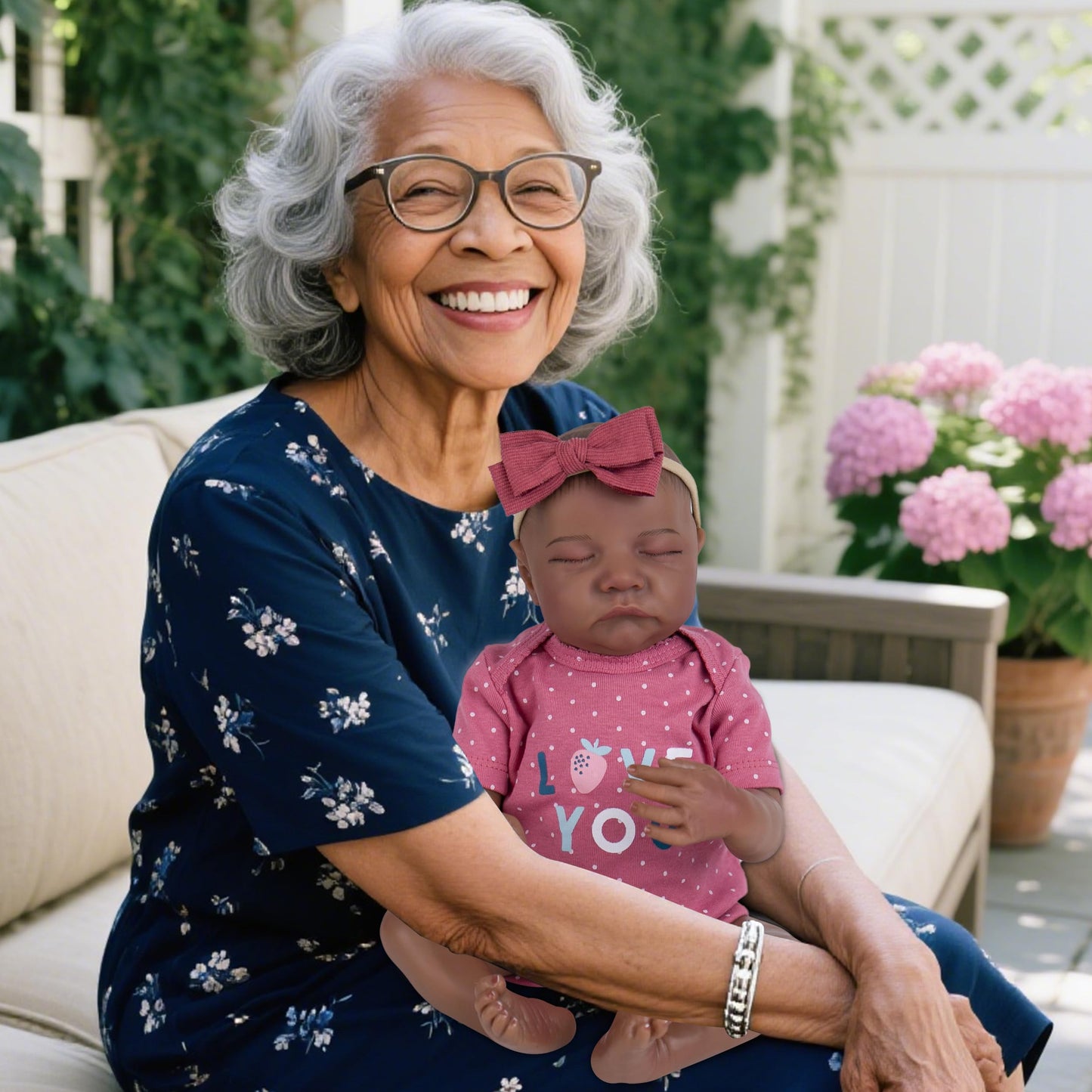 Milidool Reborn Baby Doll 18-Inch Black Girl – Realistic Lifelike Vinyl Doll