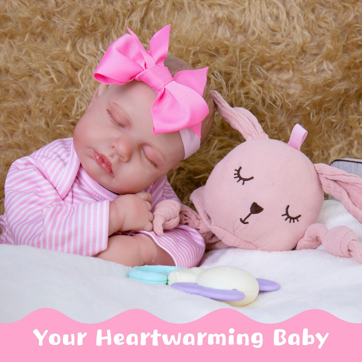 Milidool Lifelike Reborn Baby Doll Girl - 20-Inch with Complete Accessories