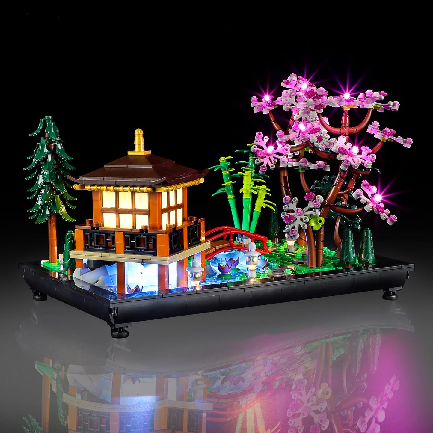 Mililier LED Light Kit for Lego 10315 Icons Tranquil Garden Set – Ambient Lighting Upgrade