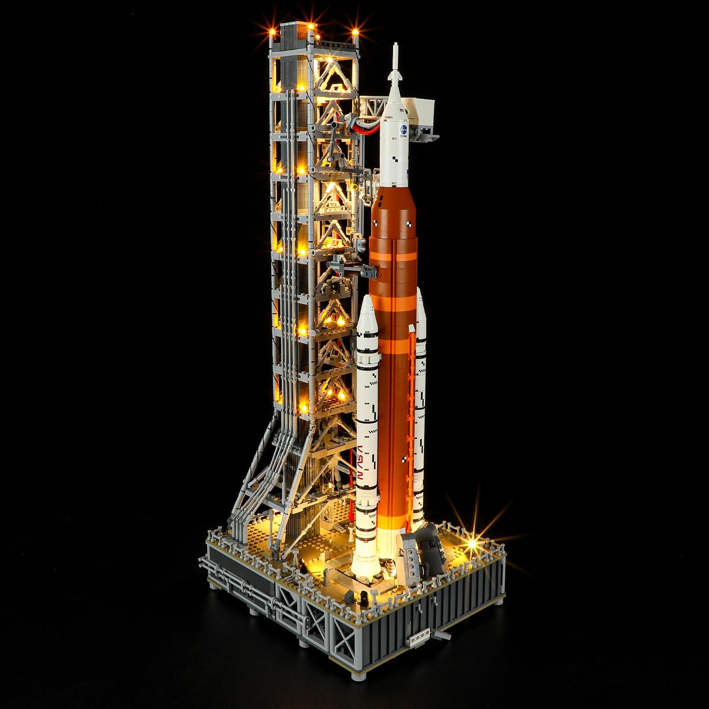 Mililier LED Light Kit for Lego 10341 Artemis Space System – USB or Battery Power