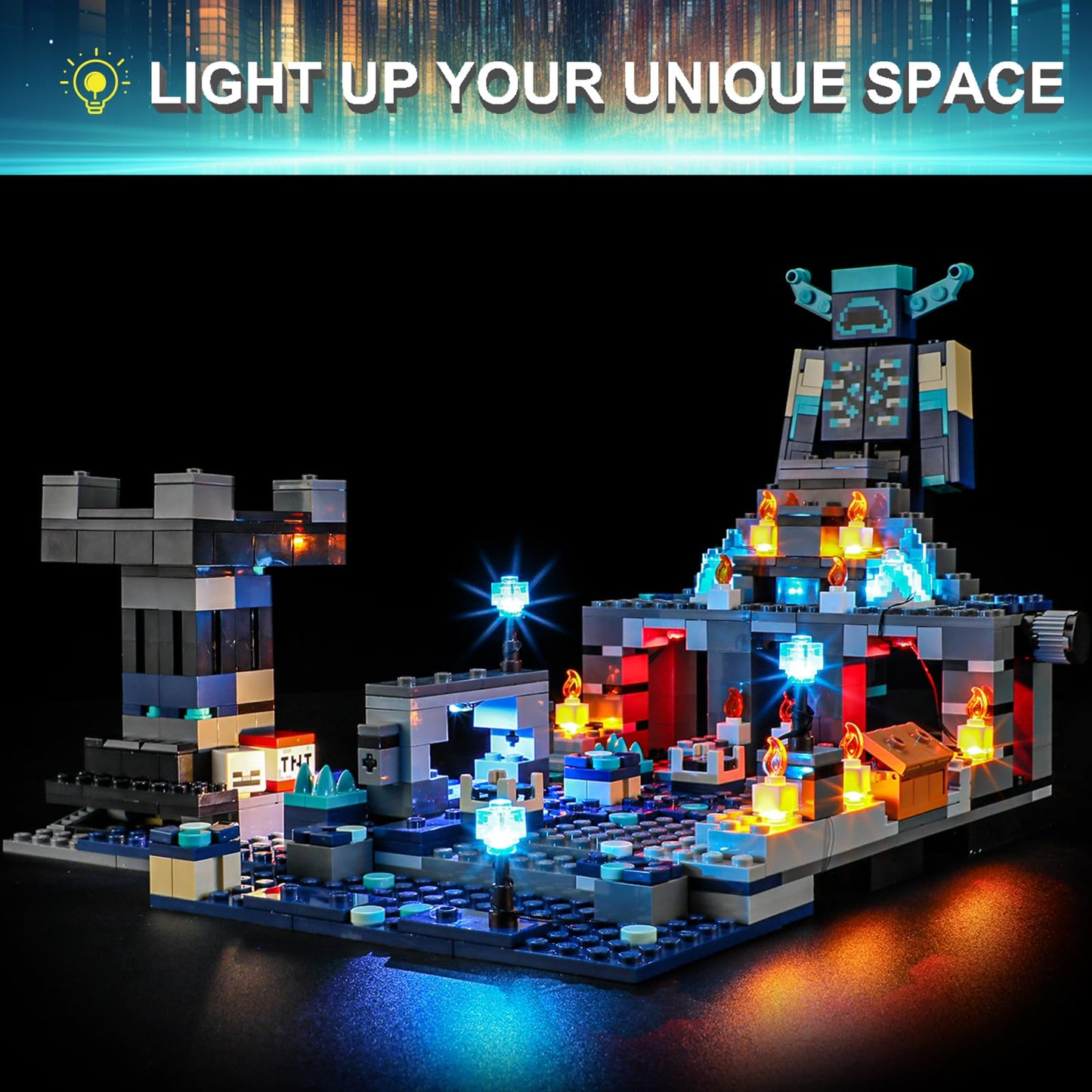 Mililier LED Light Kit for Lego 21246 The Deep Dark Battle – Subtle, Safe Lighting