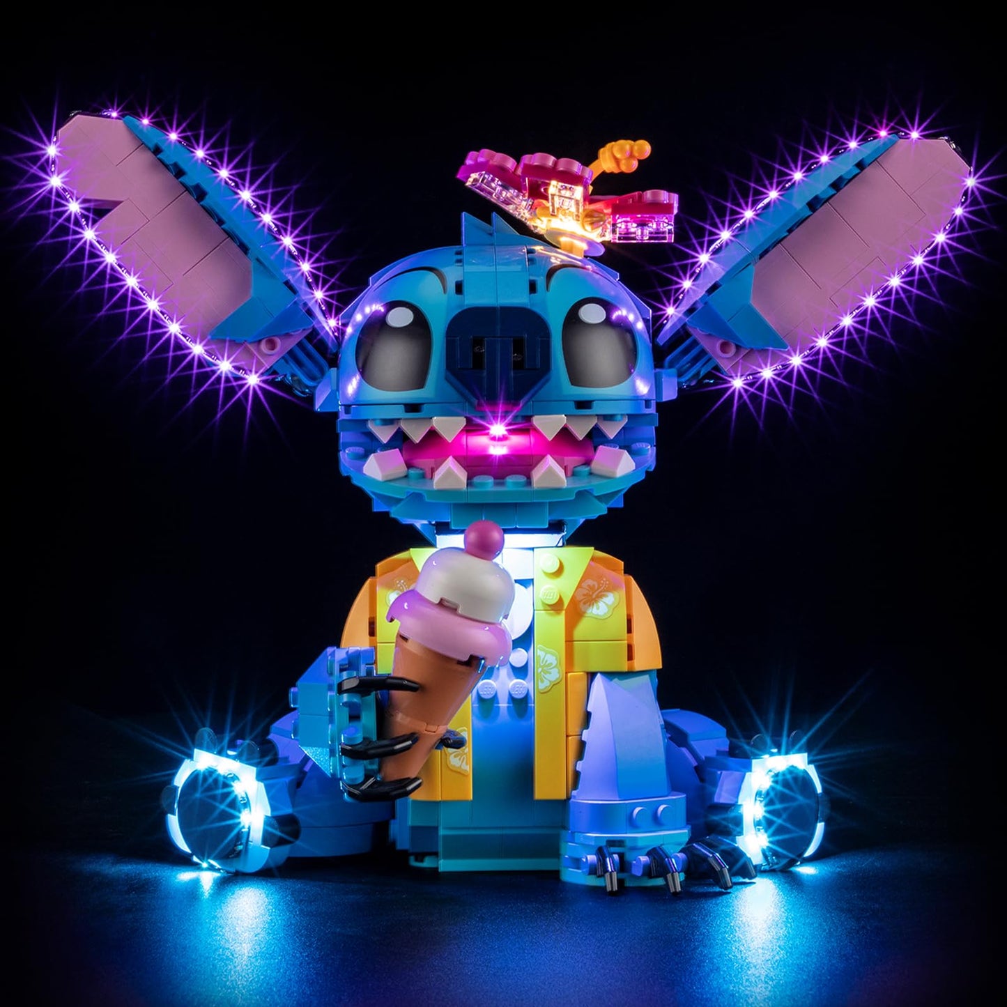 Mililier LED Light Kit for Lego 43249 Stitch Set - Enhanced Display