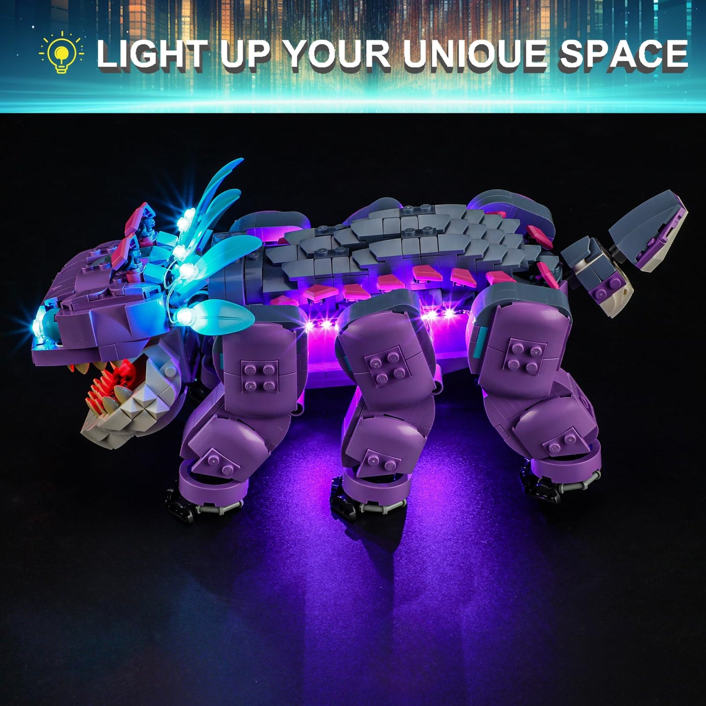 Mililier LED Light Kit for Lego 77077 Fortnite Klombo – LED Light Only