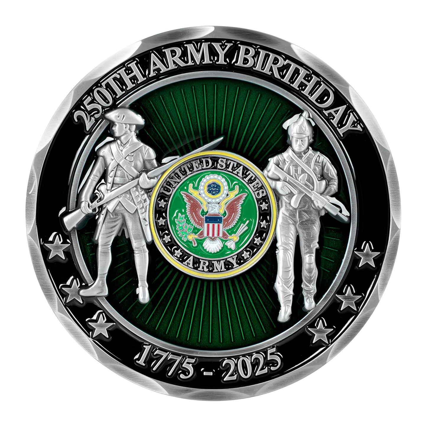 United States Army 250th Anniversary Challenge Coin | 1775-2025 | Military Gift Shop