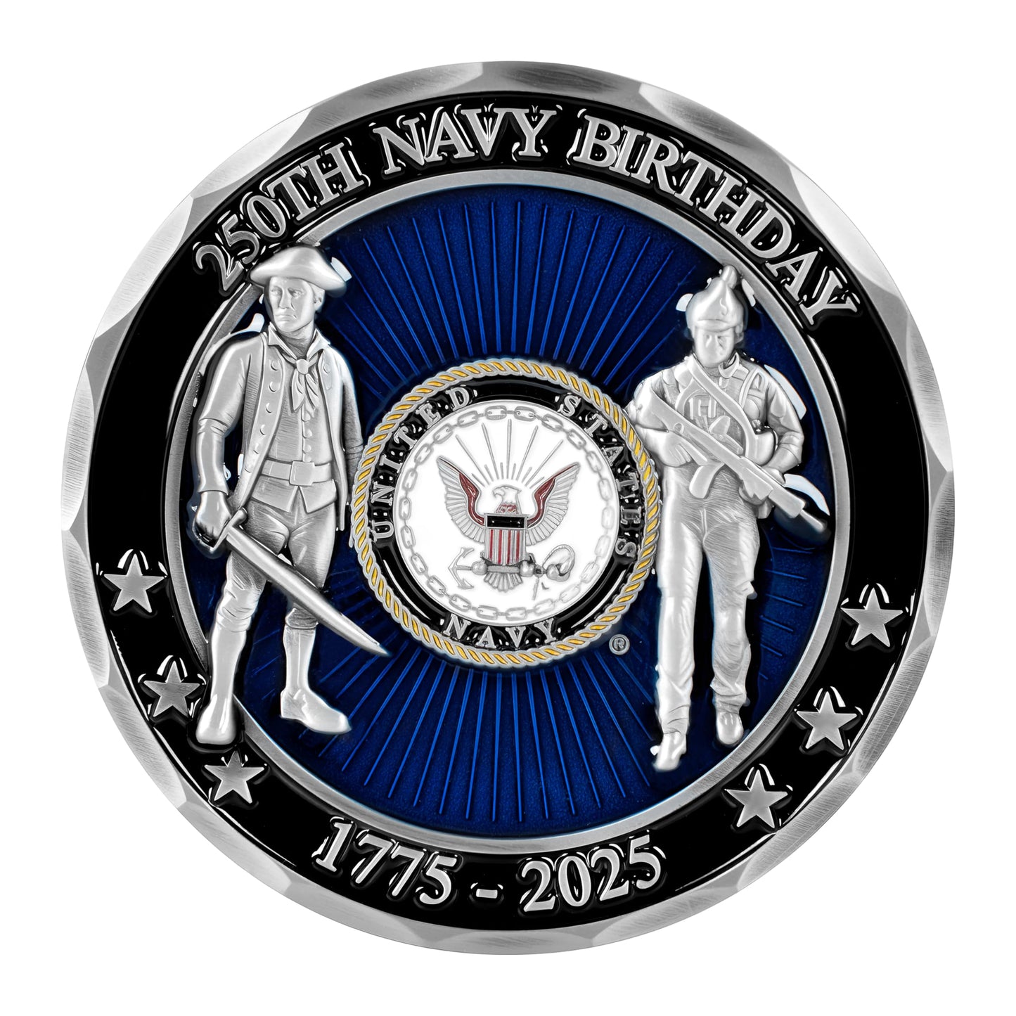 USN 250th Anniversary Challenge Coin – Navy Birthday Gift | Military Gift Shop