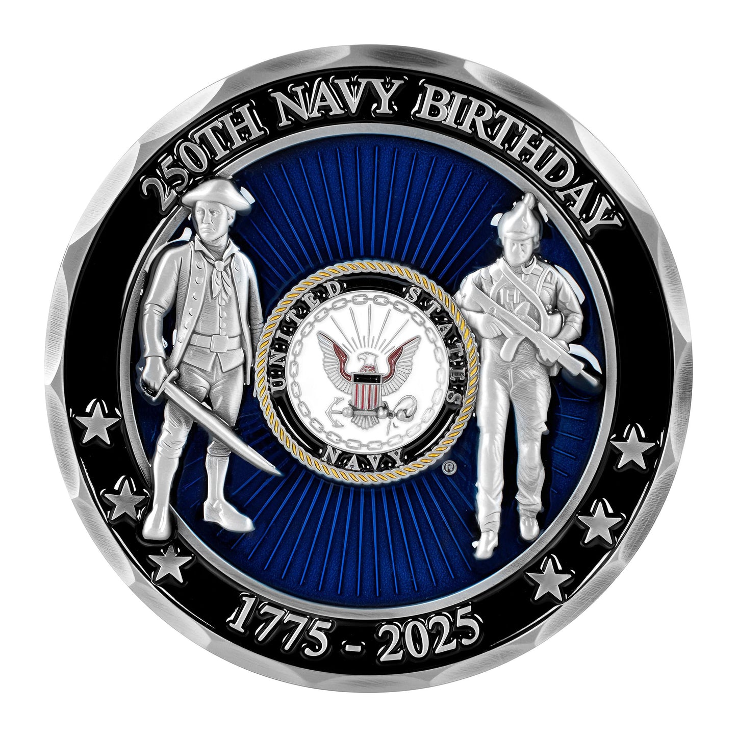 USN 250th Anniversary Challenge Coin – Navy Birthday Gift | Military Gift Shop