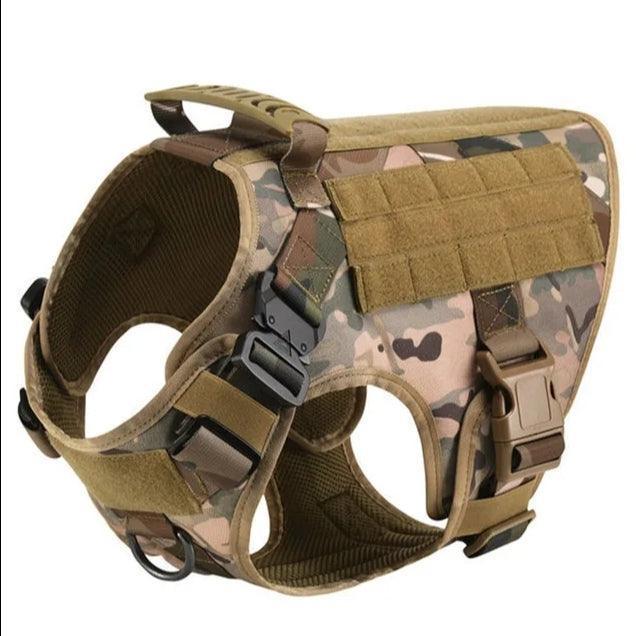 Military Grade Tactical Dog Harness Set Deal