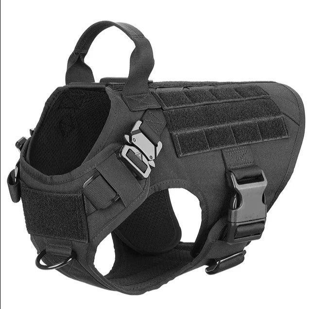Military Grade Tactical Dog Harness Set Deal