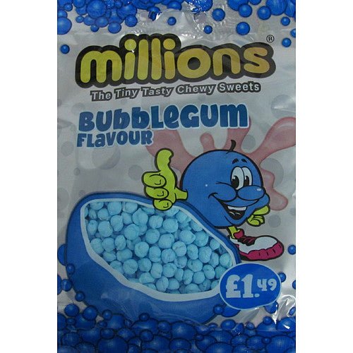 Millions Bubblegum Bag PMP 110g (Case of 12)