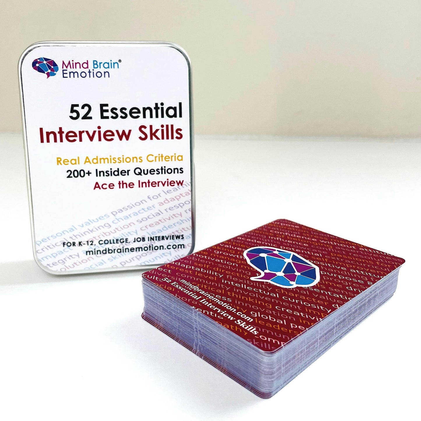 Mind Brain Emotion 52 Essential Interview Skills: Prep for Private School, College & Jobs | 200+ Insider Questions