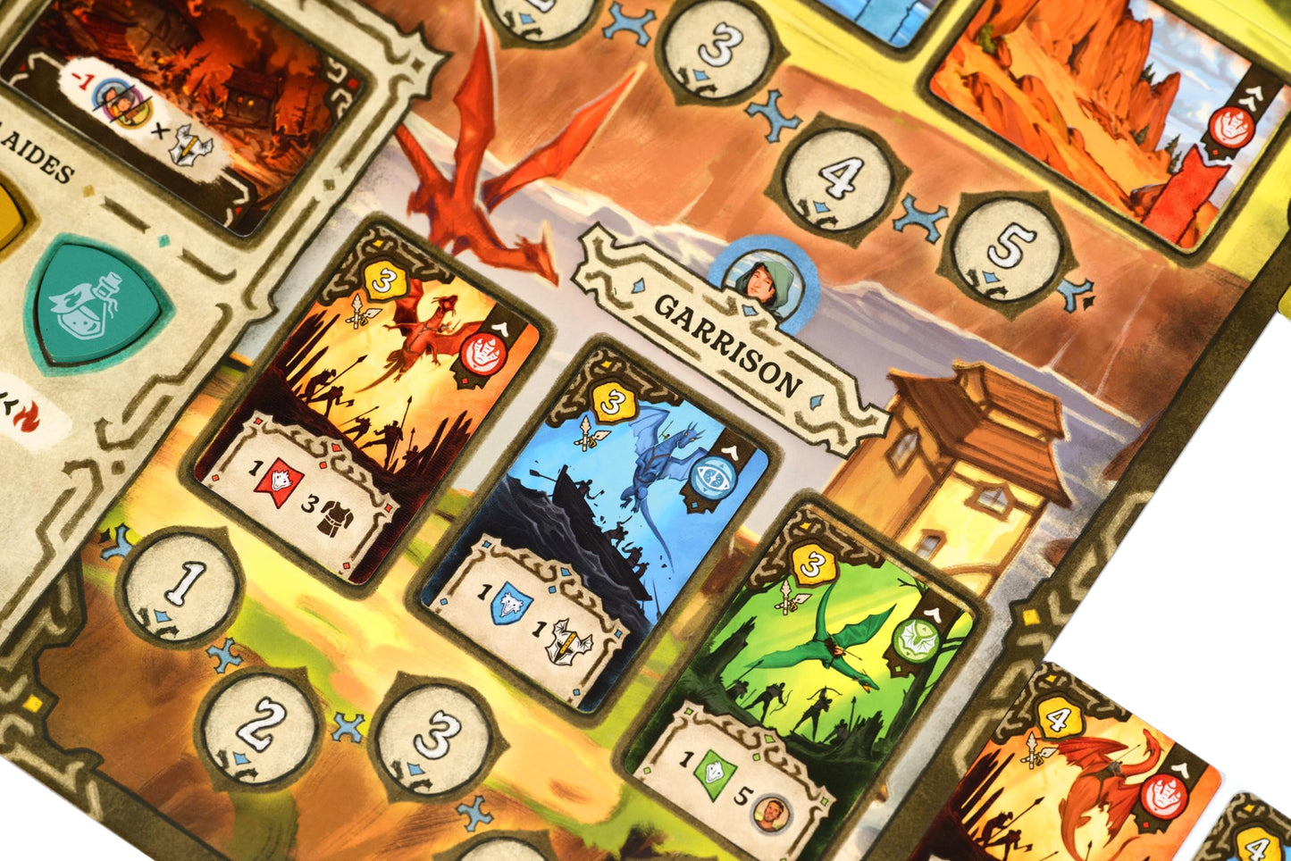 Mindclash Emberheart – Mid-Weight Worker Placement & Dragon Rescue Board Game | 2-4 Players | 60-90 Min
