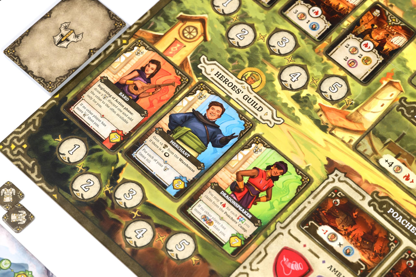 Mindclash Emberheart – Mid-Weight Worker Placement & Dragon Rescue Board Game | 2-4 Players | 60-90 Min
