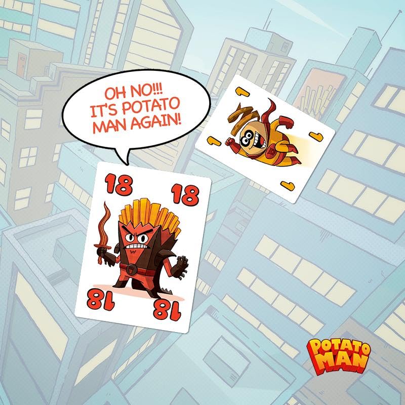 Mind's Vision Potato Man Card Game | Award-Winning Trick-Taking for 2-5 Players