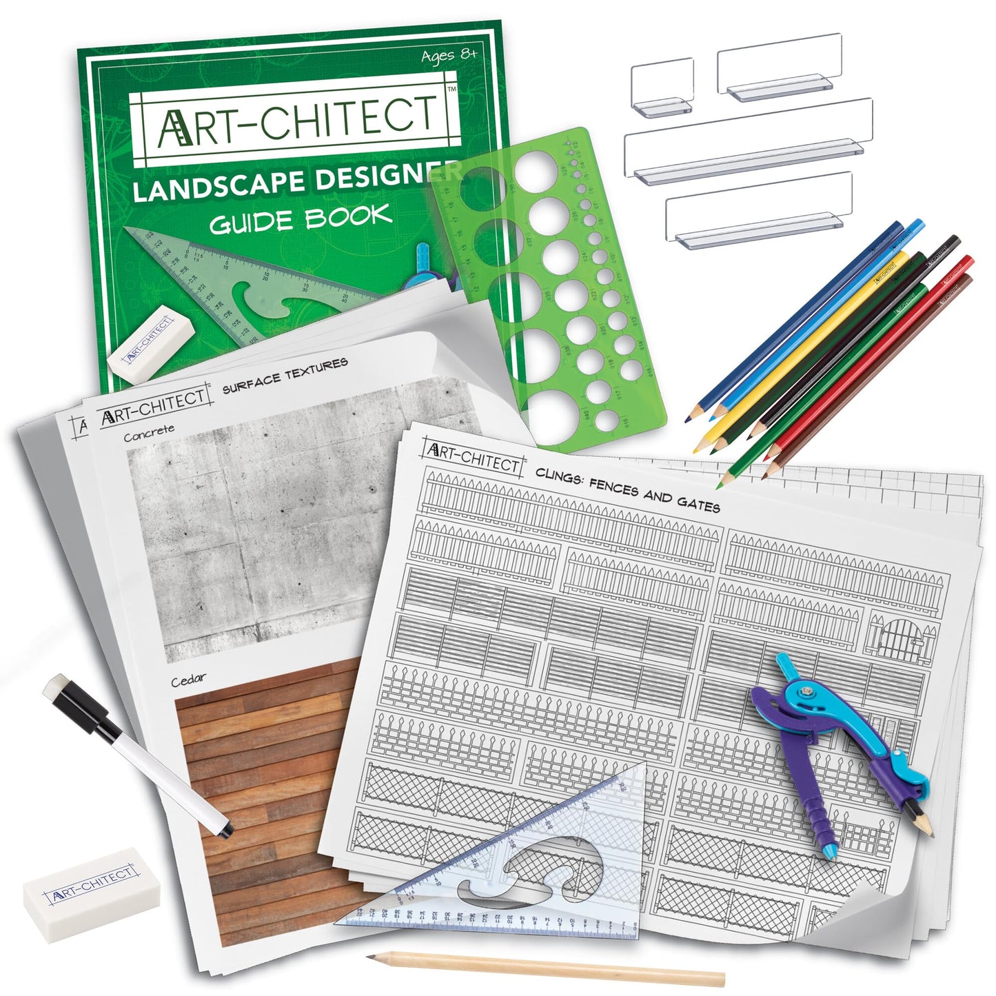MindWare Art-chitect Landscape Designer Kit – 3D Landscape Design for Kids 8+