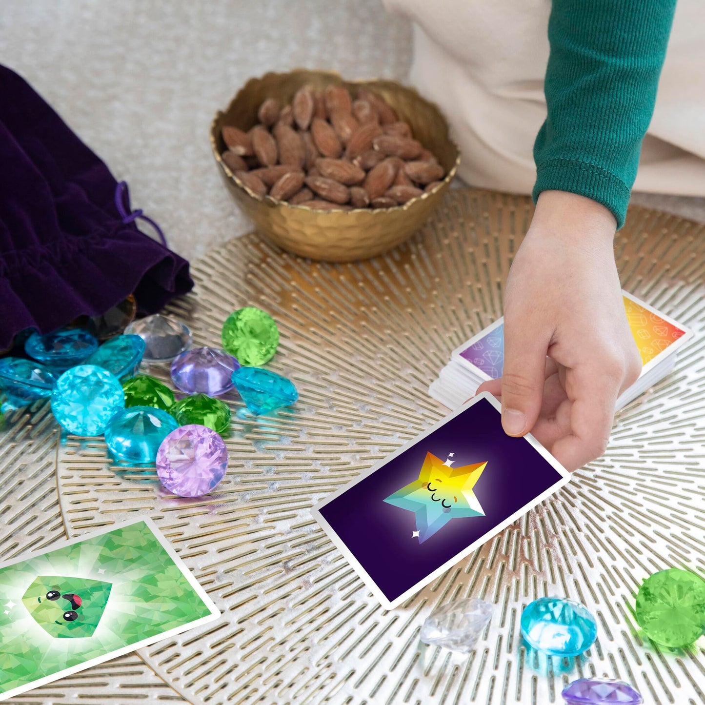 MindWare Best Gems Family Game – Match Giant Gems (Ages 5+) for 2–4 Players