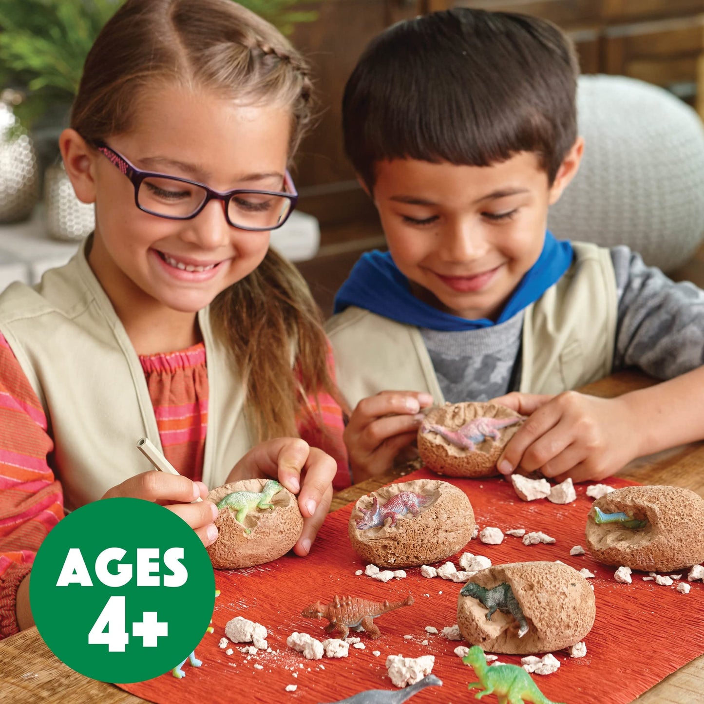 MindWare Dig It Up! Dinosaur Eggs – Hands-On Excavation Kit for Kids