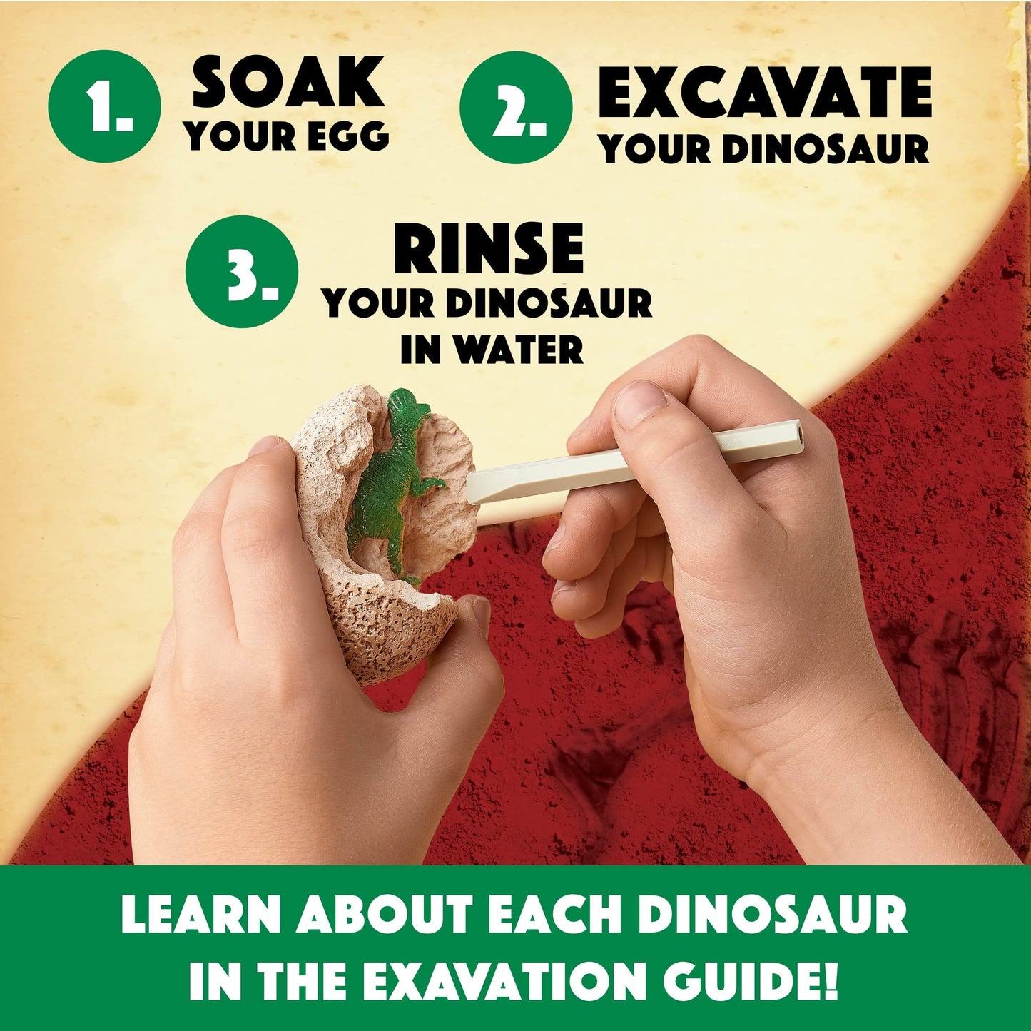 MindWare Dig It Up! Dinosaur Eggs – Hands-On Excavation Kit for Kids