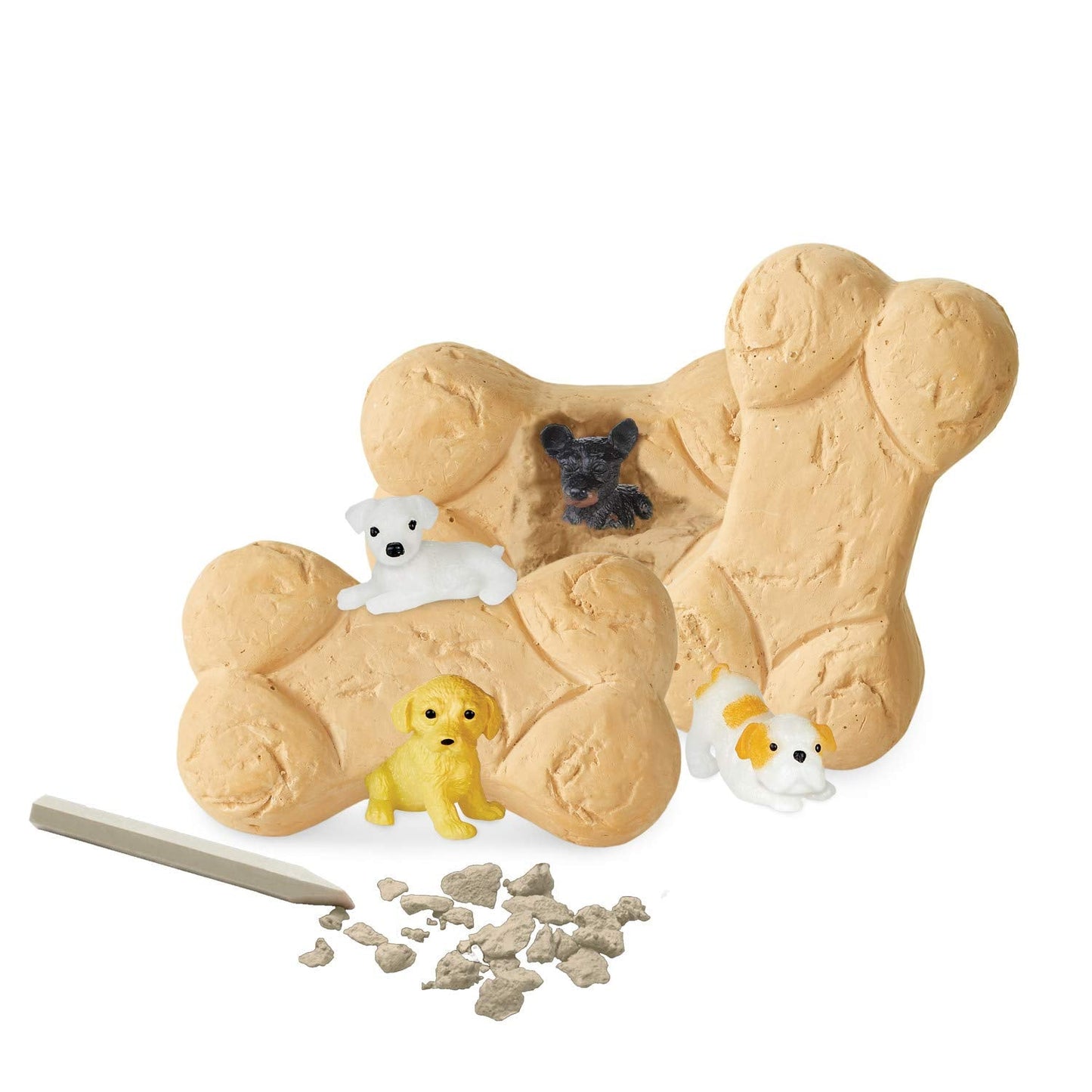 MindWare Dig It Up! Puppies Excavation Kit – Educational Toys for Kids 4+