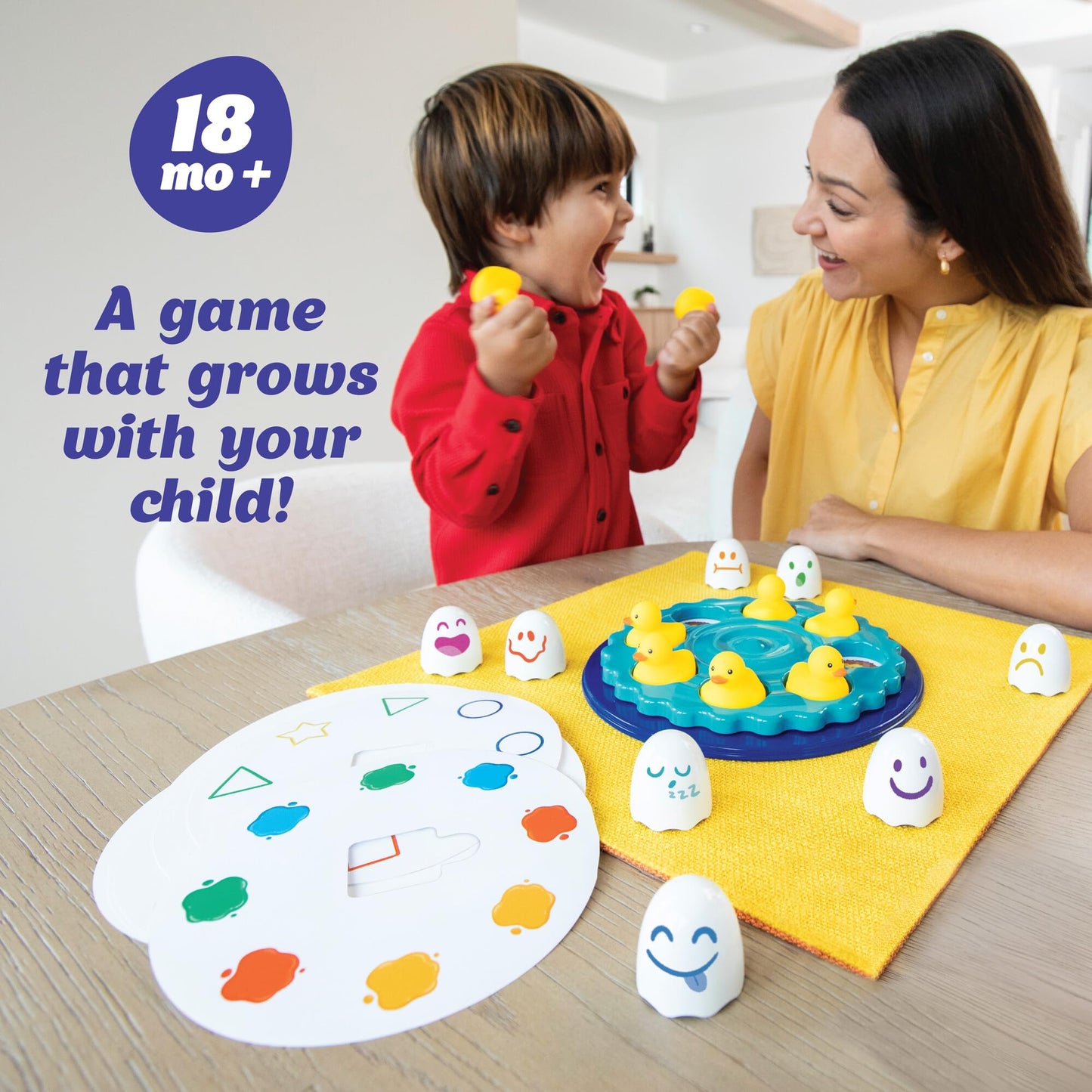 MindWare Dizzy Duckies: Early Learning Matching Game for Toddlers & Preschoolers