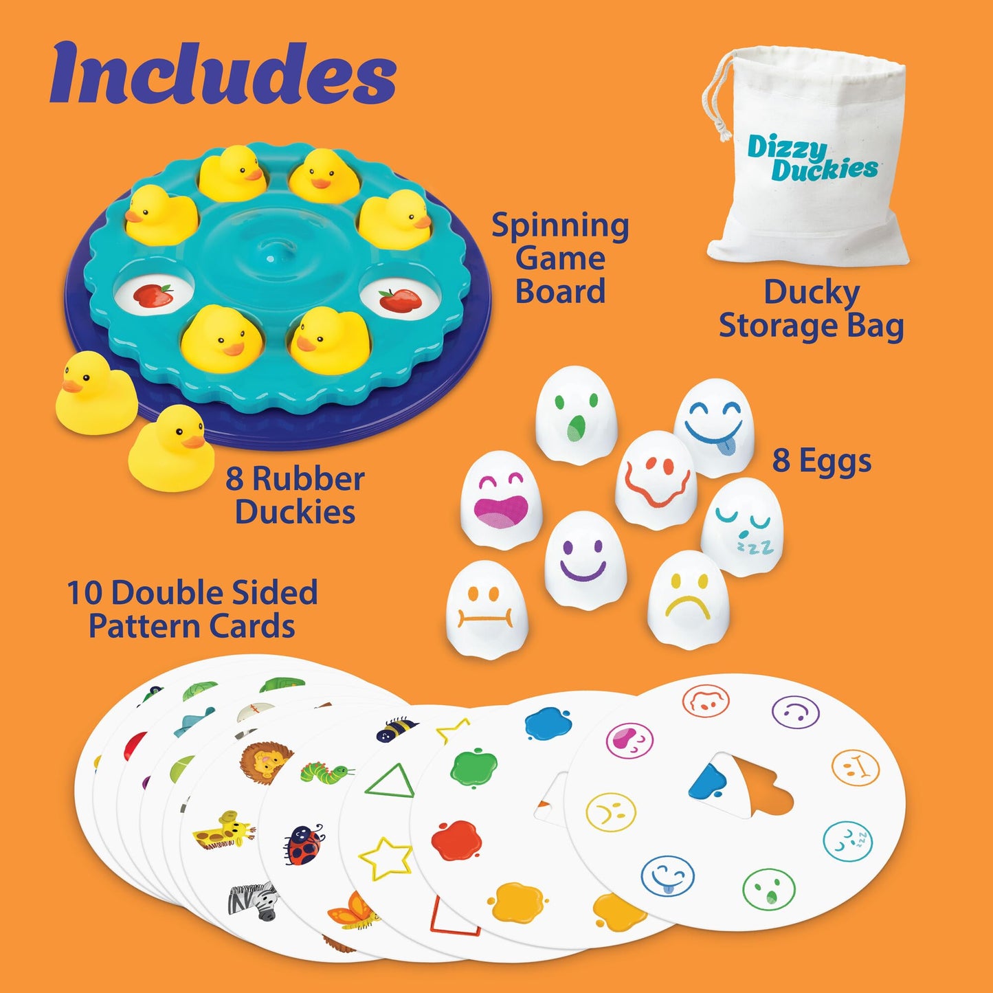 MindWare Dizzy Duckies: Early Learning Matching Game for Toddlers & Preschoolers