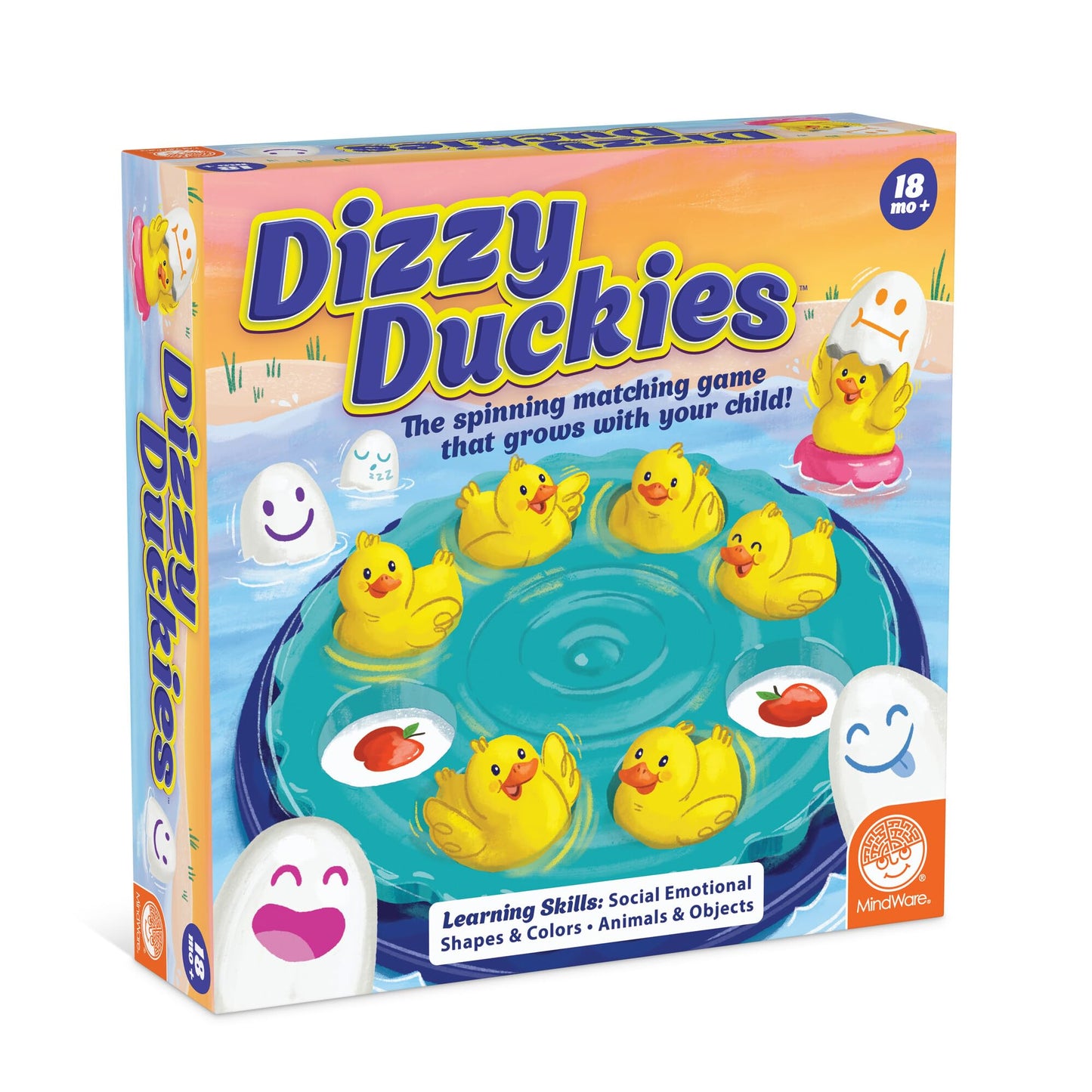 MindWare Dizzy Duckies: Early Learning Matching Game for Toddlers & Preschoolers