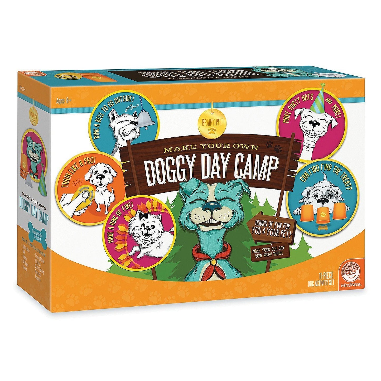 MindWare Make Your Own Doggy Day Camp – Deluxe Outdoor Activity Kit for Active Dogs