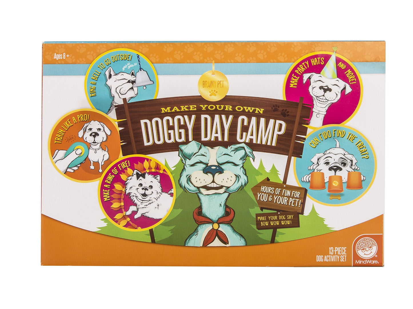 MindWare Make Your Own Doggy Day Camp – Deluxe Outdoor Activity Kit for Active Dogs