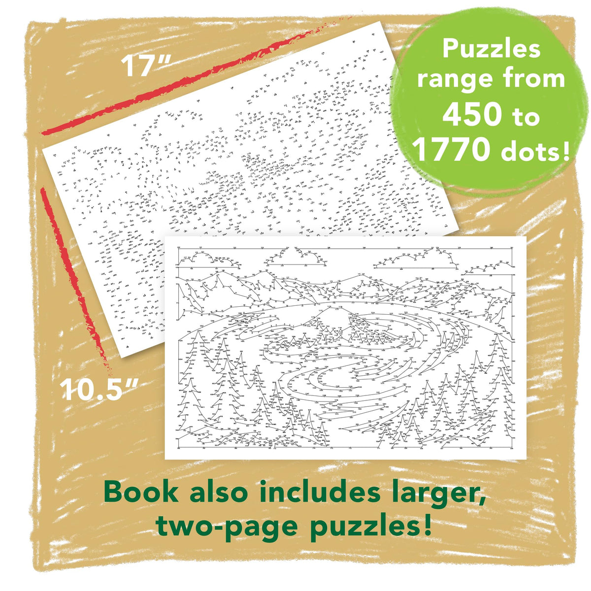 MindWare Extreme Dot-to-Dot: National Parks – 32 Puzzles, Coloring & Trivia for All Ages