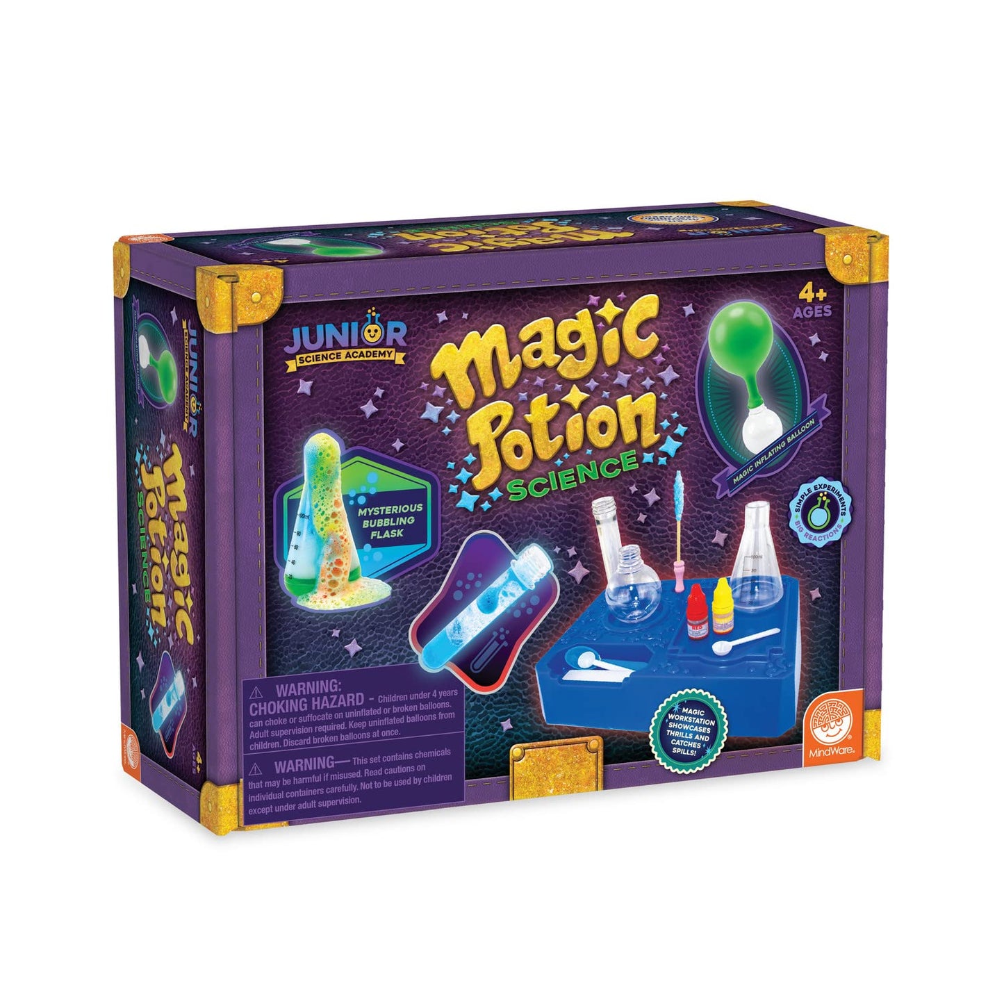MindWare Junior Science Academy: Magic Potion Chemistry Set for Kids 4+