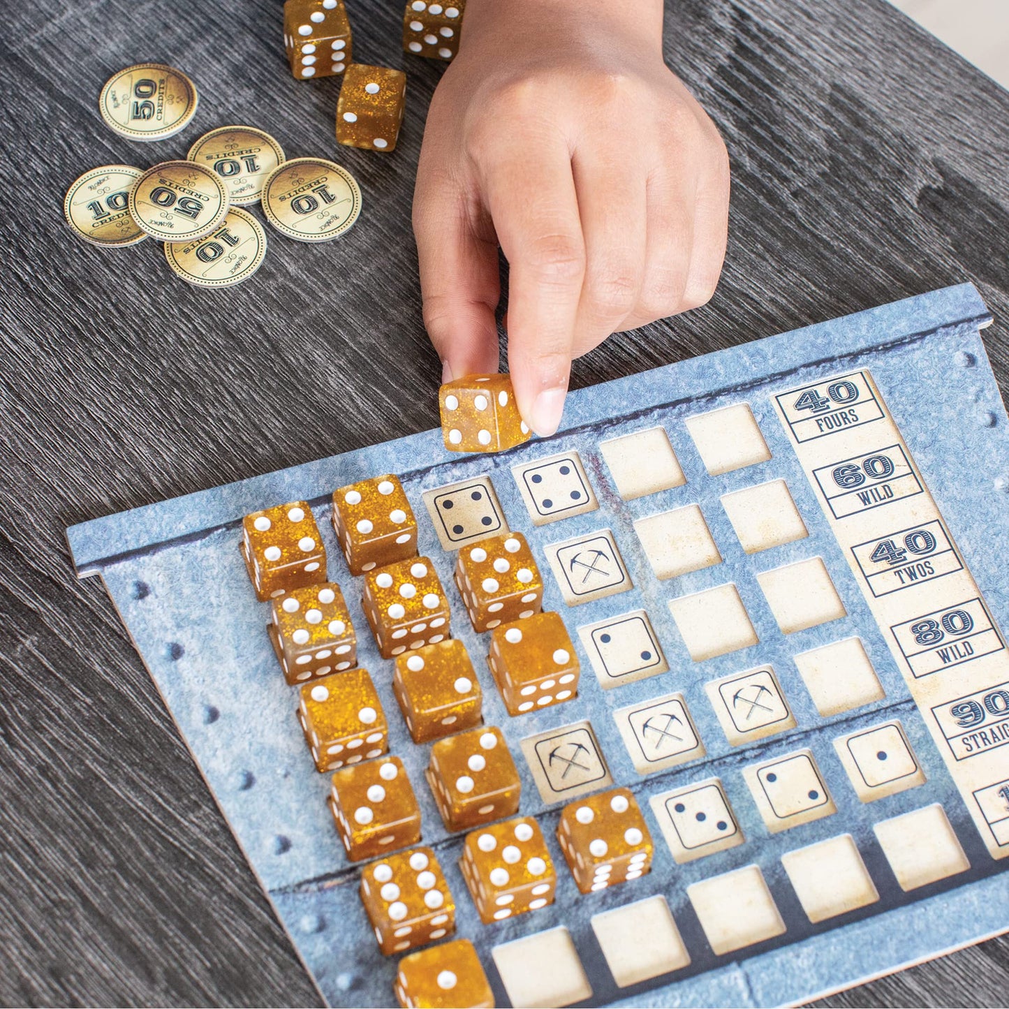 MindWare Klondice Game | Family Dice Strategy - 2-6 Players, Ages 8+