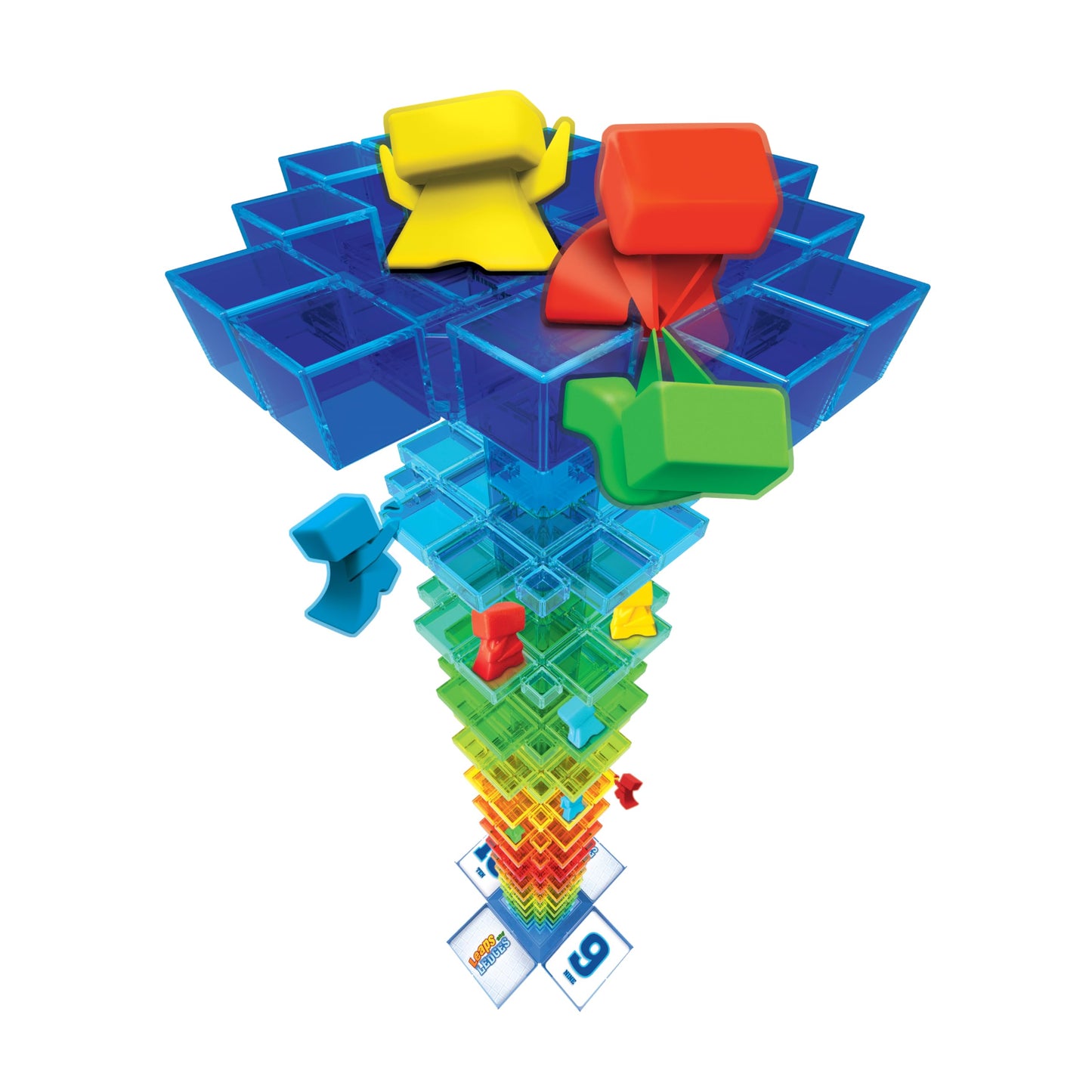 MindWare Leaps and Ledges Strategy Game – 2–4 Players, Ages 8+