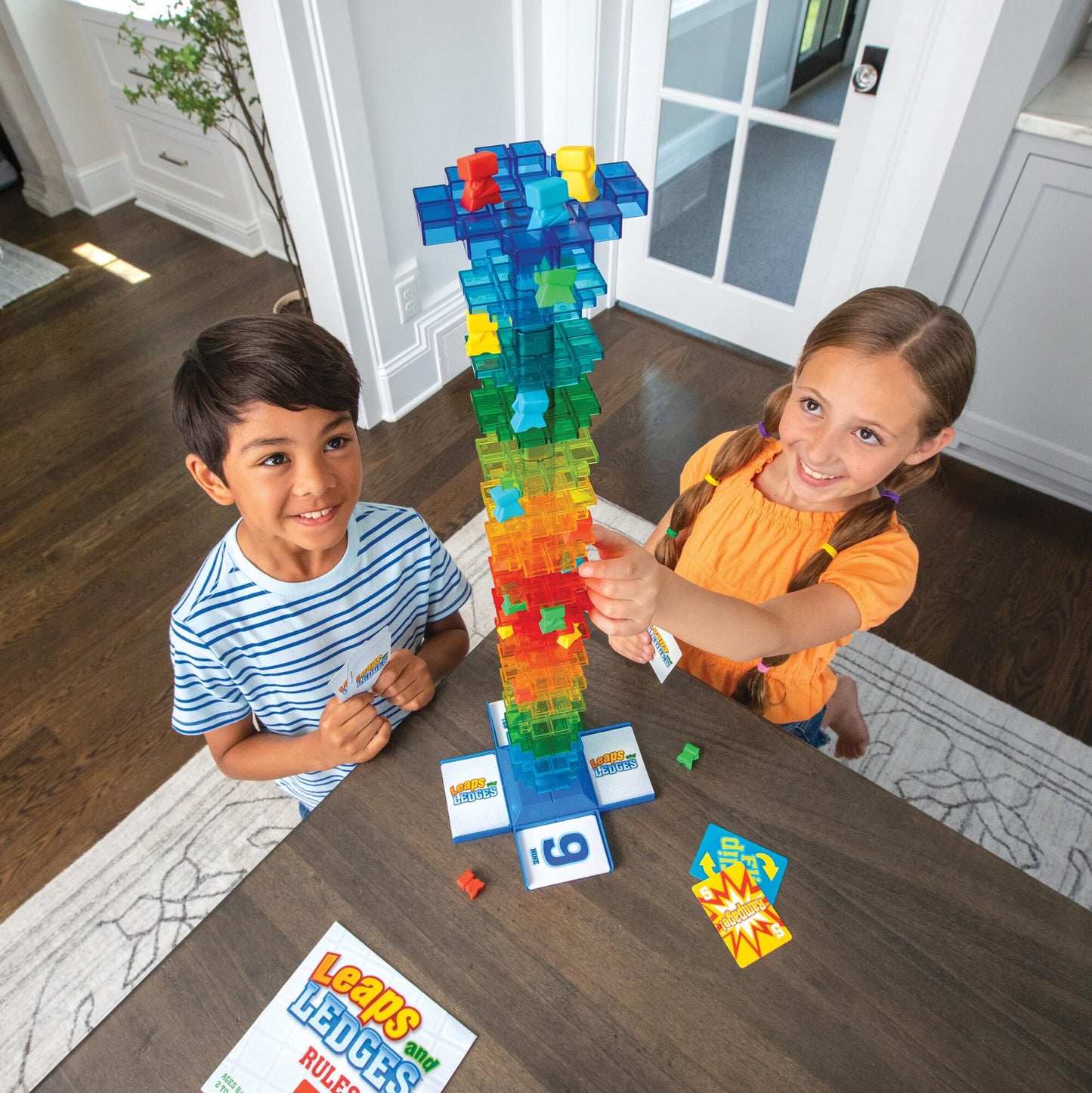 MindWare Leaps and Ledges Strategy Game – 2–4 Players, Ages 8+